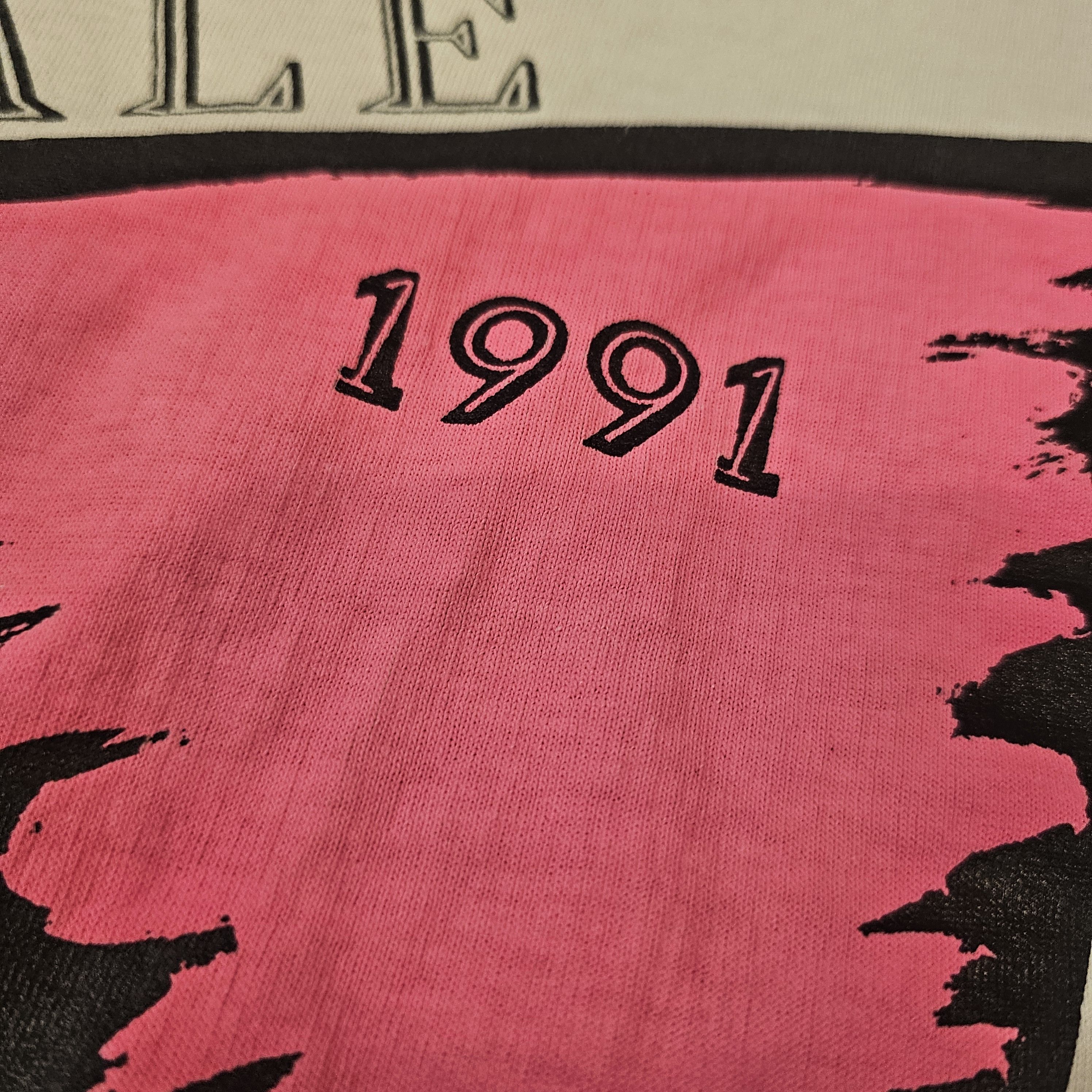 Vintage Vintage 1991 Yale BGLAD Gay Pride Pink Triangle T-Shirt Size US XL / EU 56 / 4 - 3 Thumbnail