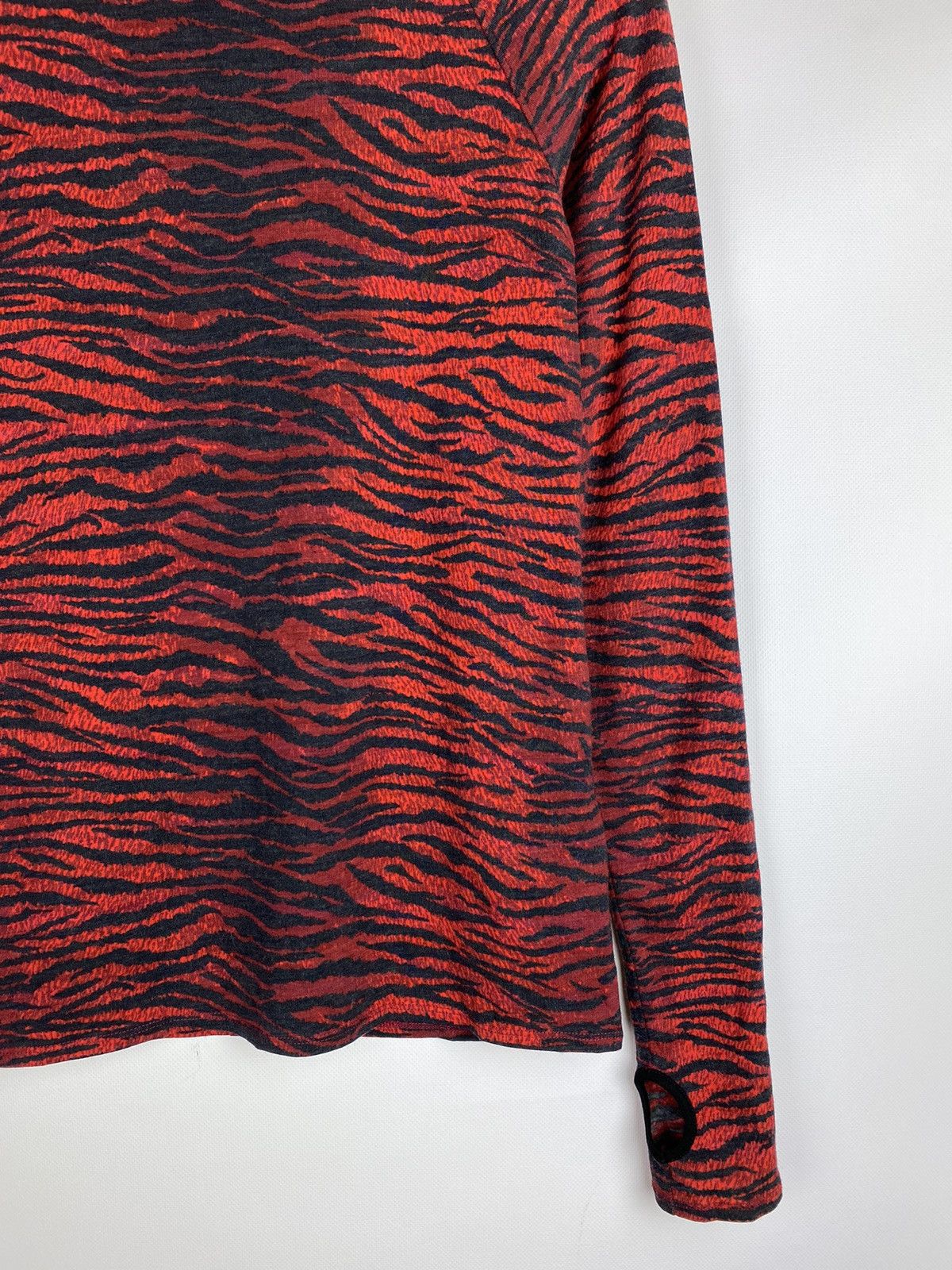 Kenzo Kenzo x H&M animal pattern high neck wool tunic blouse Size M / US 6-8 / IT 42-44 - 6 Thumbnail