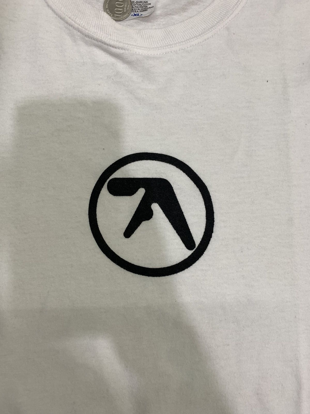 Band Tees Vintage 00s Aphex Twin logo longsleeve Size US XL / EU 56 / 4 - 3 Thumbnail