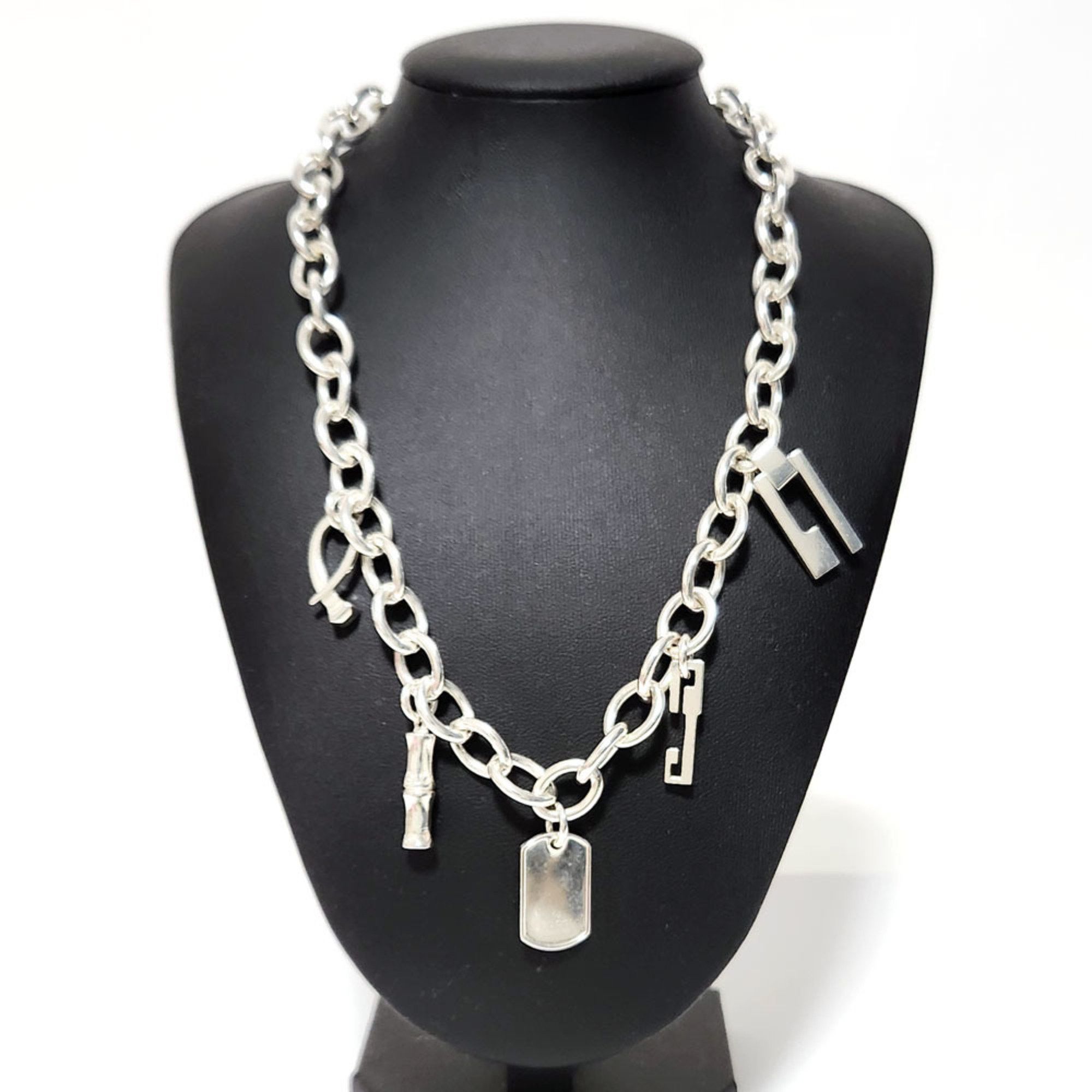Gucci Gucci Logo necklace Size ONE SIZE - 1 Thumbnail