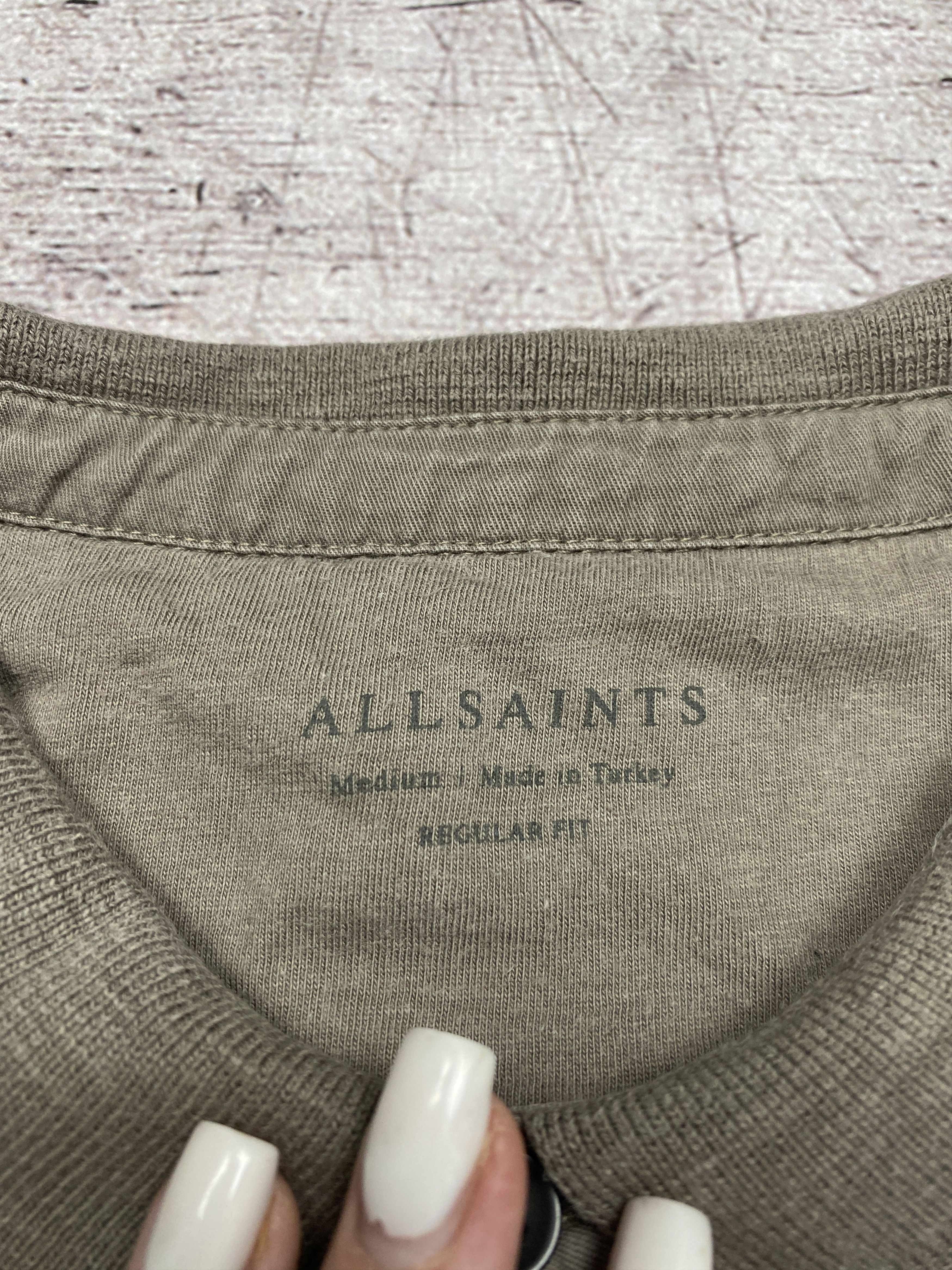 Allsaints × Vintage Allsaints Vintage Mens Muse Polo Shirt Size US M / EU 48-50 / 2 - 4 Thumbnail