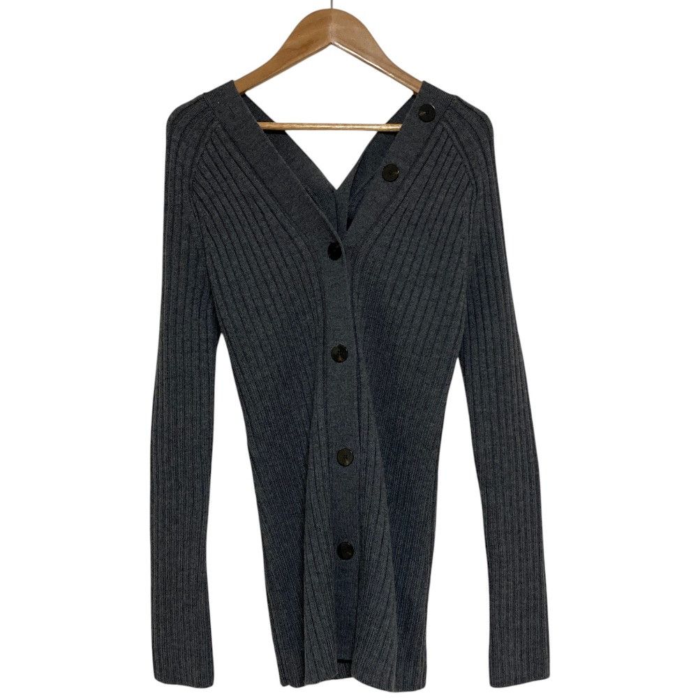 Theory Theory Theory MORTON WOOL Knit Cardigan Textile Tops MORTONWOOLLSOPNBACKCRDI DUTY FREE for USA Size ONE SIZE - 1 Thumbnail