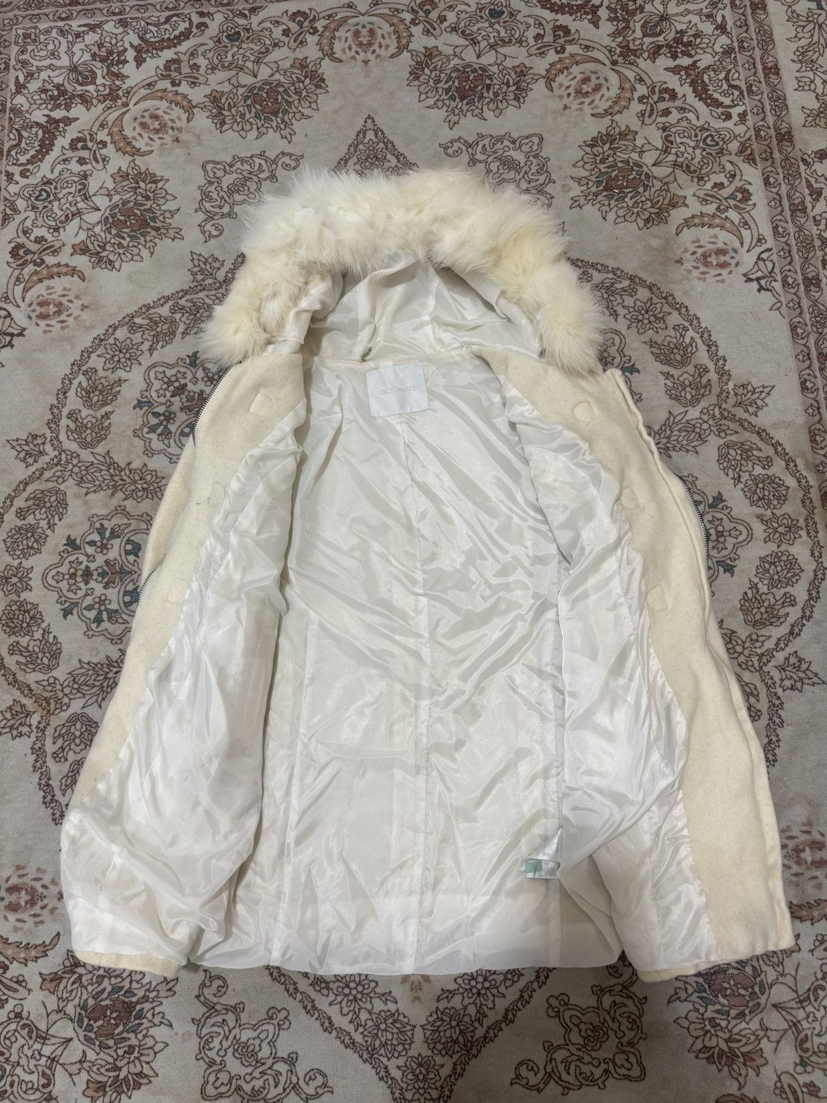 Beauty Beast × If Six Was Nine × Le Grande Bleu (L.G.B.) Vintage Cecil Mcbee Fur Hooded Jacket Size S / US 4 / IT 40 - 7 Thumbnail