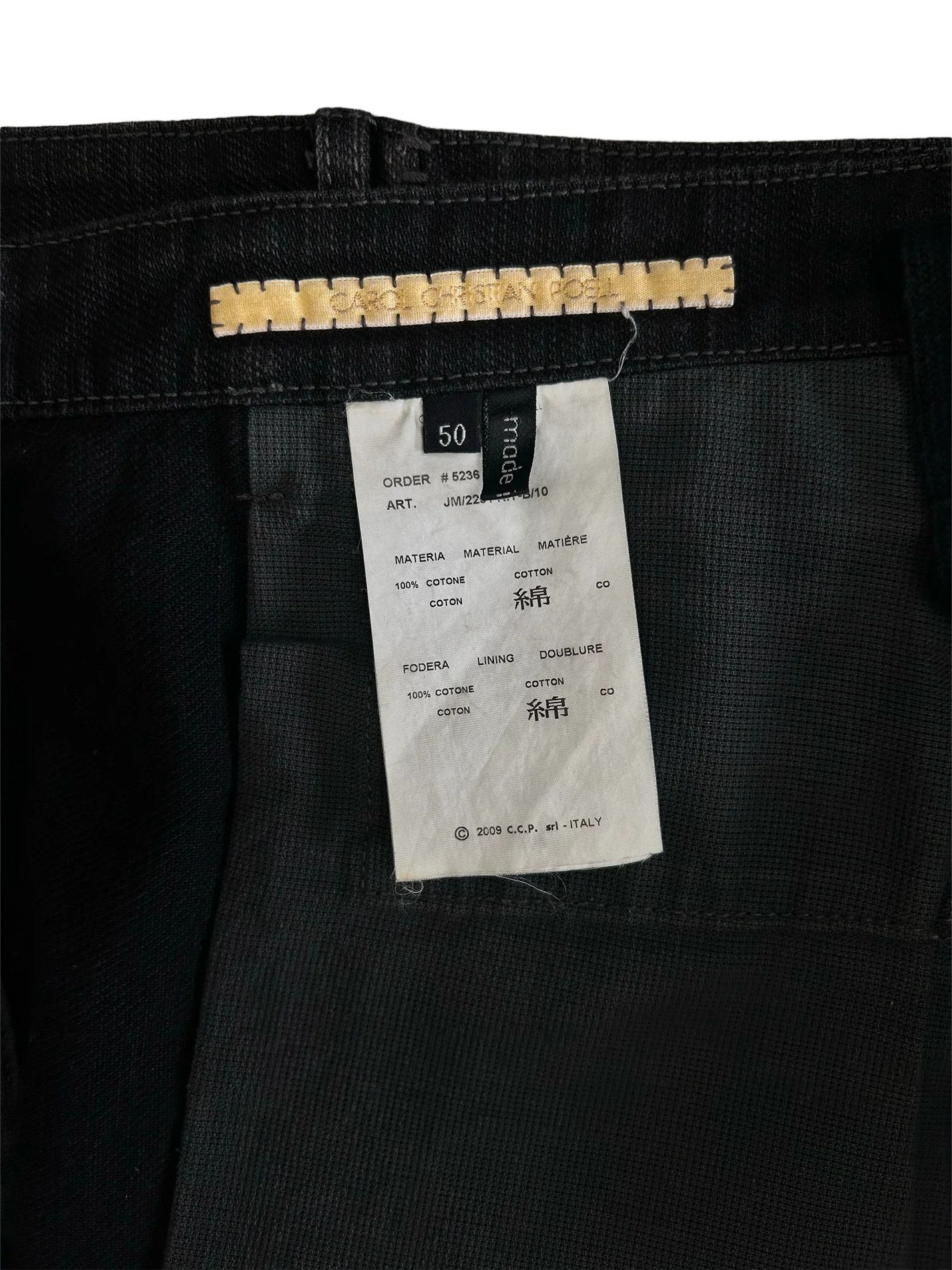 Carol Christian Poell Overlock Denim Pants Size US 34 / EU 50 - 4 Thumbnail