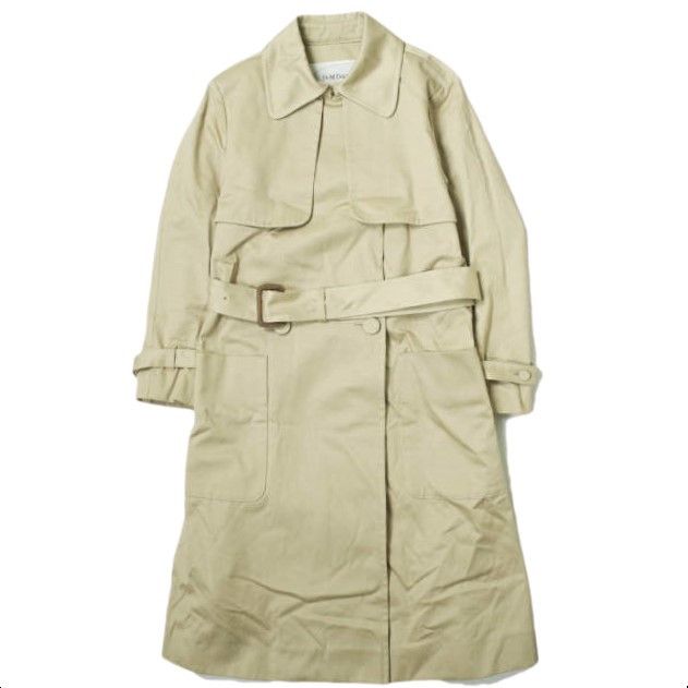 Other Other J&M Davidson Cotton Twill Trench Coat Cotton Outerwear 7923C-20140 DUTY FREE for USA Size ONE SIZE - 1 Thumbnail