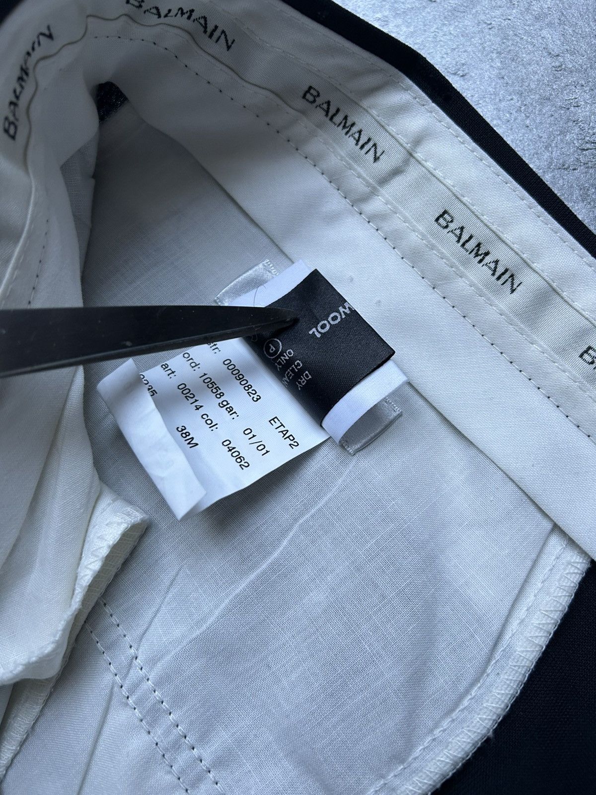 Balmain Balmain Luxury Trousers Designer High End Old Money Fashion Size US 38 / EU 54 - 7 Thumbnail