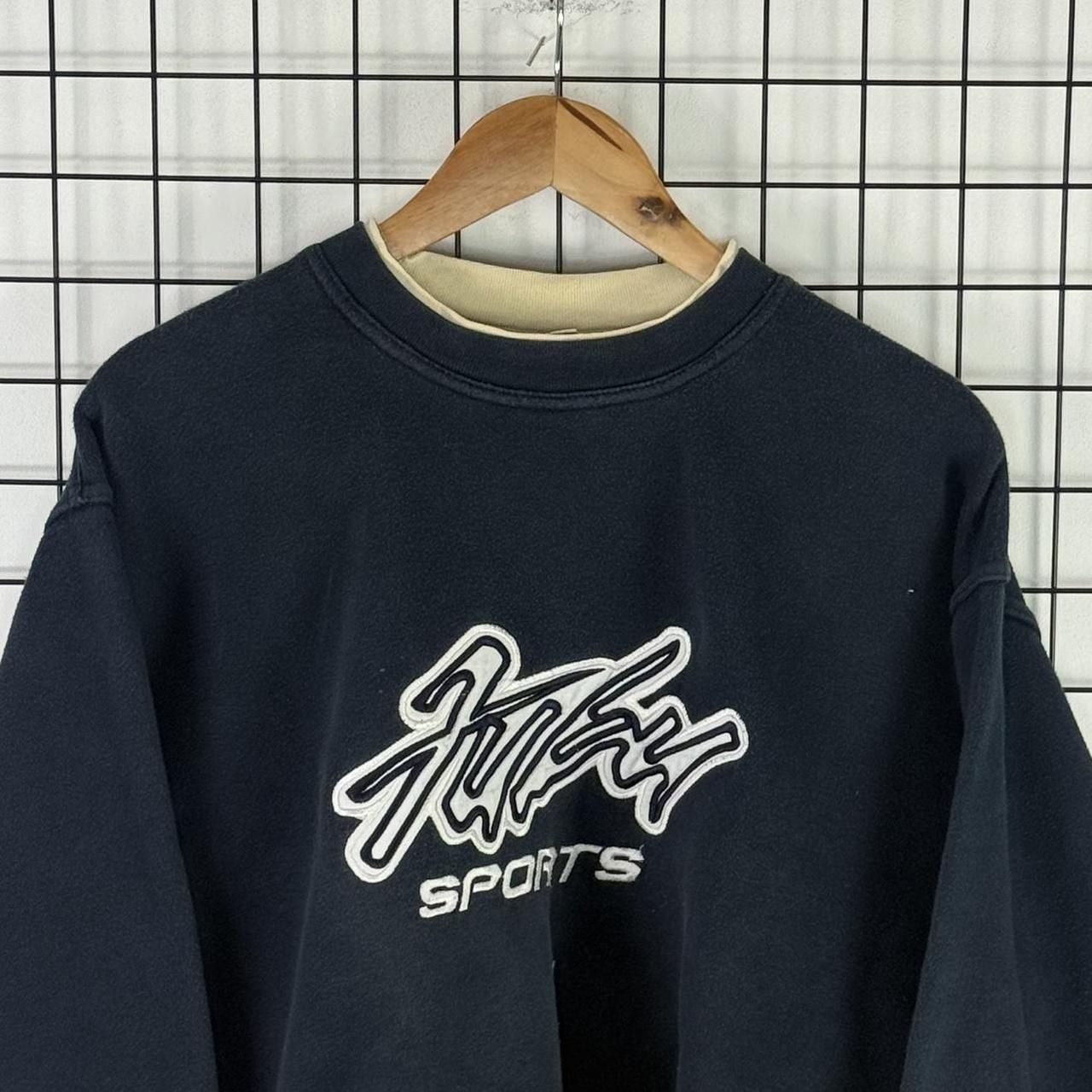 Fubu Fubu Rap Hip Hop Hoodie Beige 00s Size US M / EU 48-50 / 2 - 3 Thumbnail