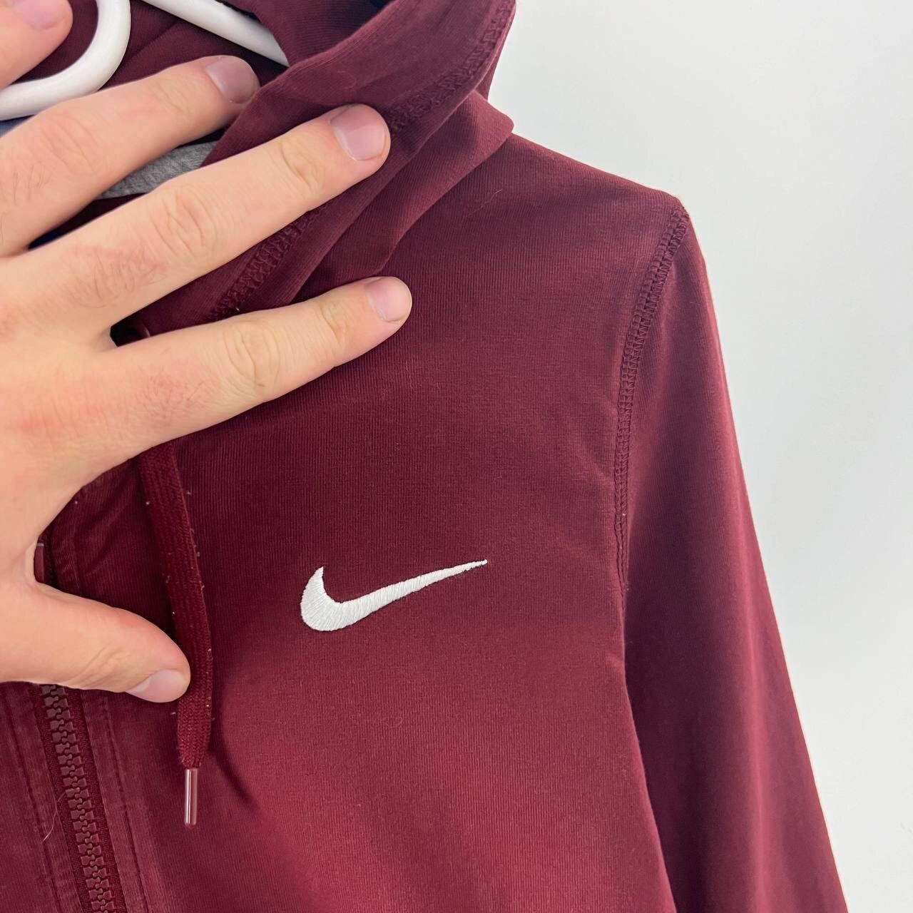 Vintage Y2K Zip Hoodie Nike Vintage Mini Swoosh Baggy Fit Size S / US 4 / IT 40 - 3 Thumbnail