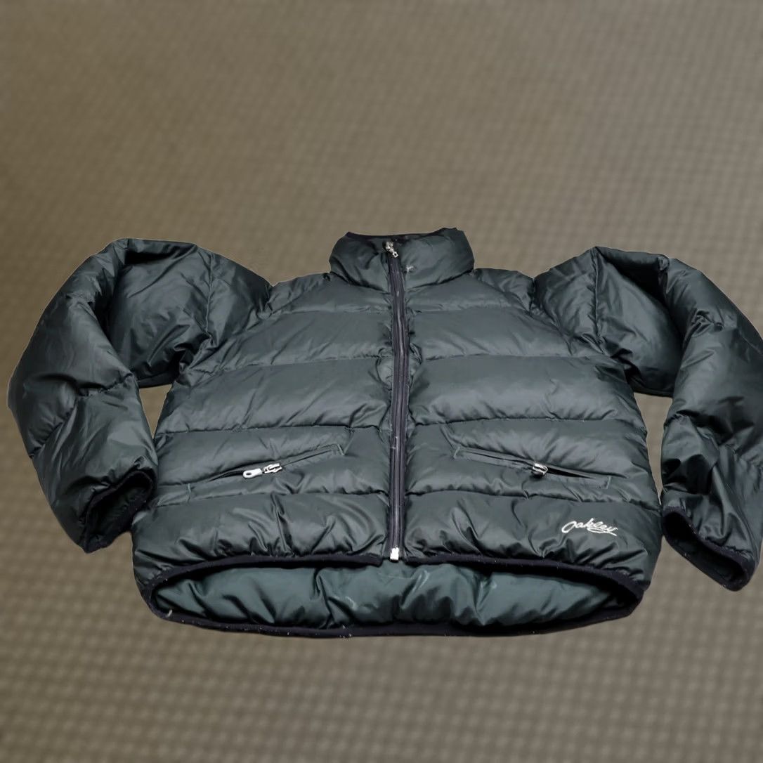Oakley Oakley Puffer Jacket Mens Medium Green Full Zip Down Insulated Thick Wind Rain Size US M / EU 48-50 / 2 - 1 Thumbnail