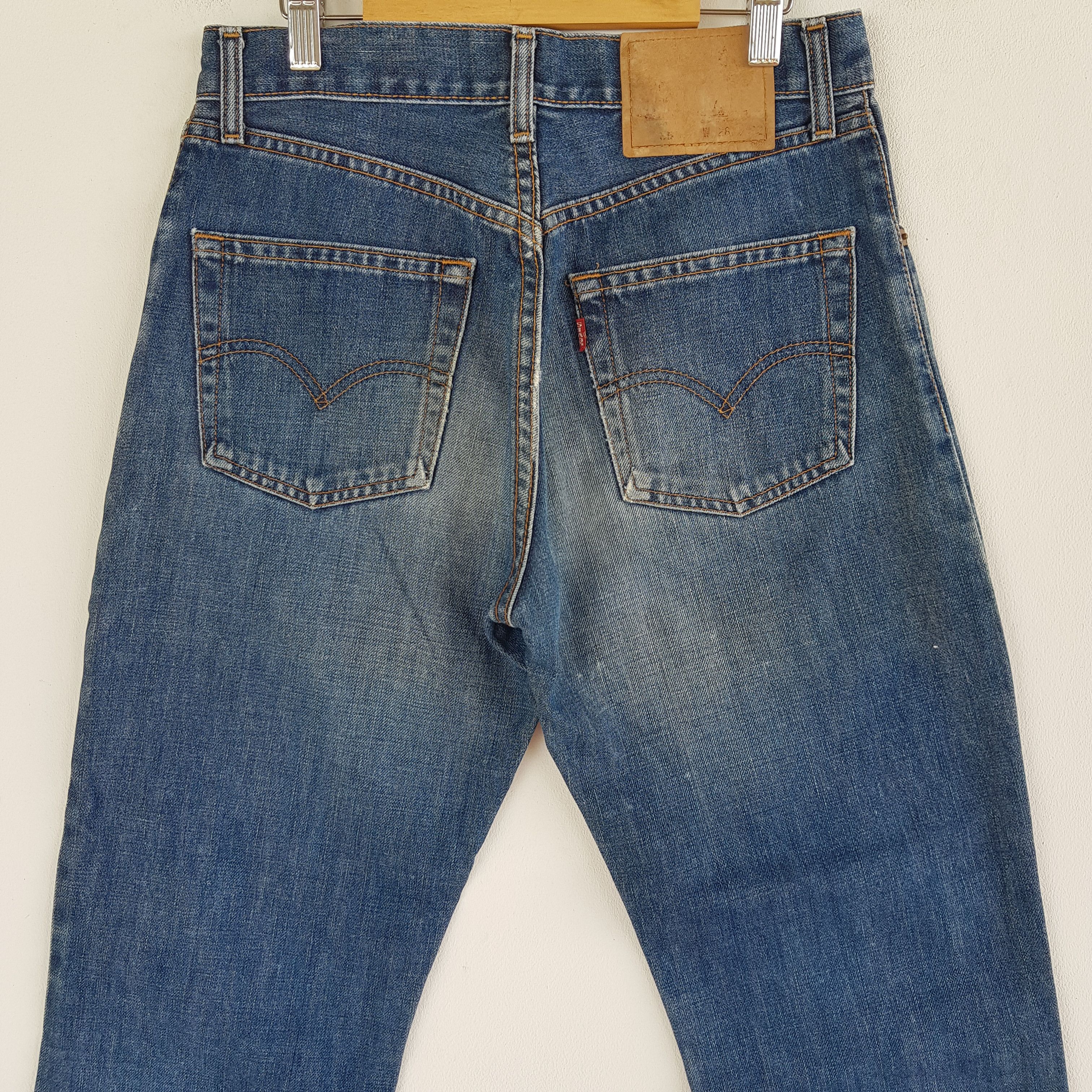 Levi's Vintage 90s Levis Distressed Jeans Levi's Button Fly Denim Size 28" / US 6 / IT 42 - 4 Thumbnail