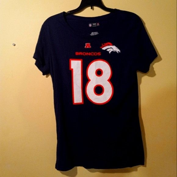 Womens Mvpeyton Peyton Manning Denver Broncos Tee Shirt