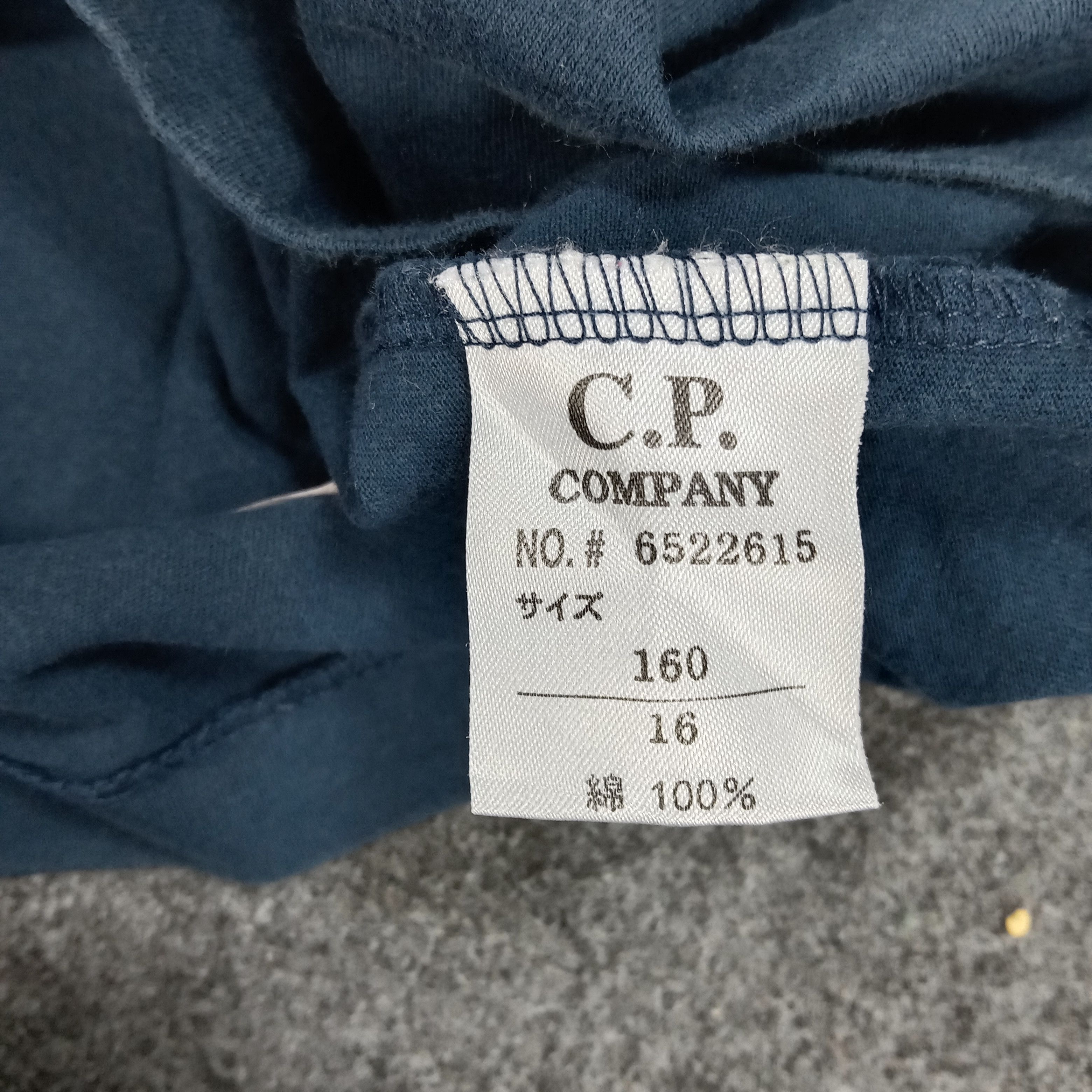 C.P. Company × Vintage C.P. Company Sport Style Big Logo Tshirt Size US S / EU 44-46 / 1 - 6 Thumbnail