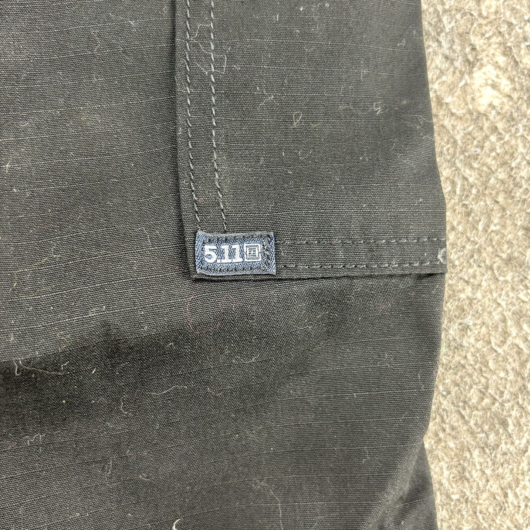 Vintage 5.11 Tactical Pants Mens 38x34 Black Cargo Regular Ripstop Cotton Utility Combat Pants Size US 38 / EU 54 - 3 Thumbnail