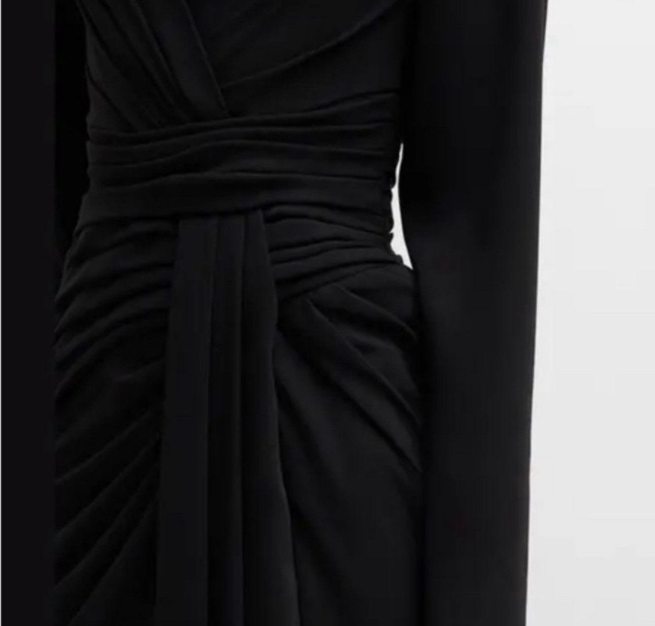 Zuhair Murad ZUHAIR MURAD Long Sleeve Draped Gown Size XS / US 0-2 / IT 36-38 - 5 Thumbnail