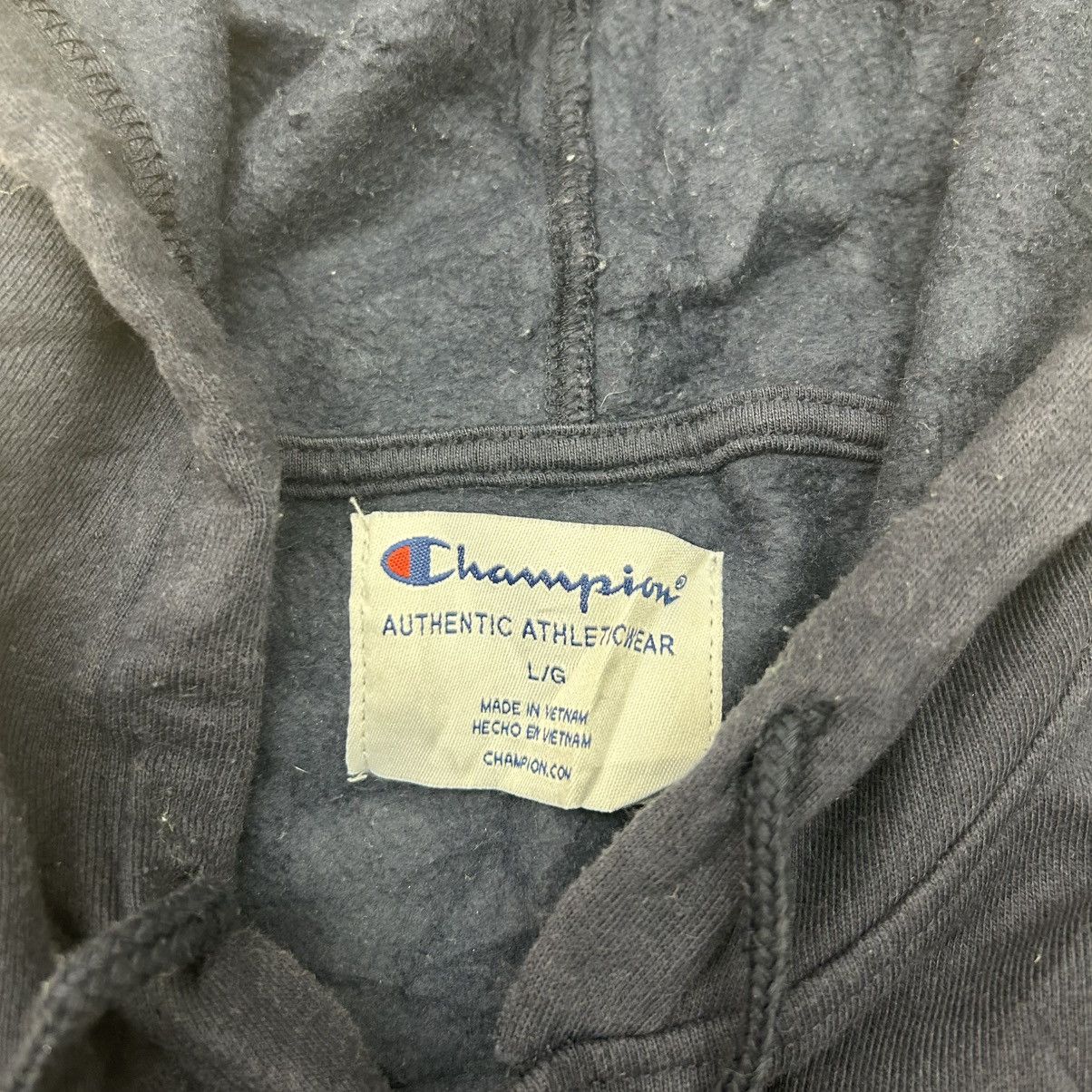 Champion Navy Vintage Champion Hoodie Jumper Size US L / EU 52-54 / 3 - 3 Thumbnail