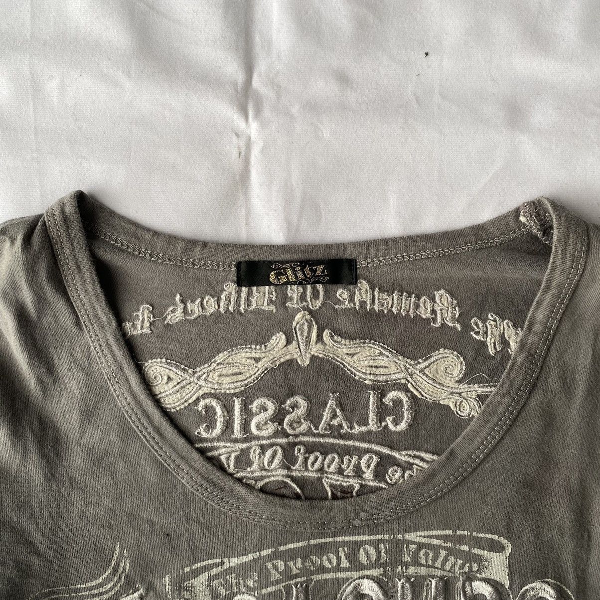 Beauty Beast × If Six Was Nine × Le Grande Bleu (L.G.B.) Japanese Treasure Motorcycle Rally by Glitz Long Sleeve Size US M / EU 48-50 / 2 - 4 Thumbnail
