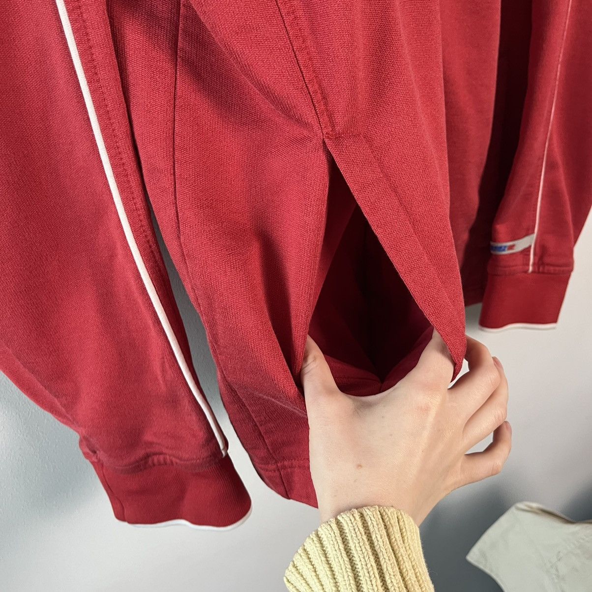 Nike Nike Cortez 02 Vintage Red Track Jacket Y2K Zip-Up L Size US XL / EU 56 / 4 - 8 Thumbnail