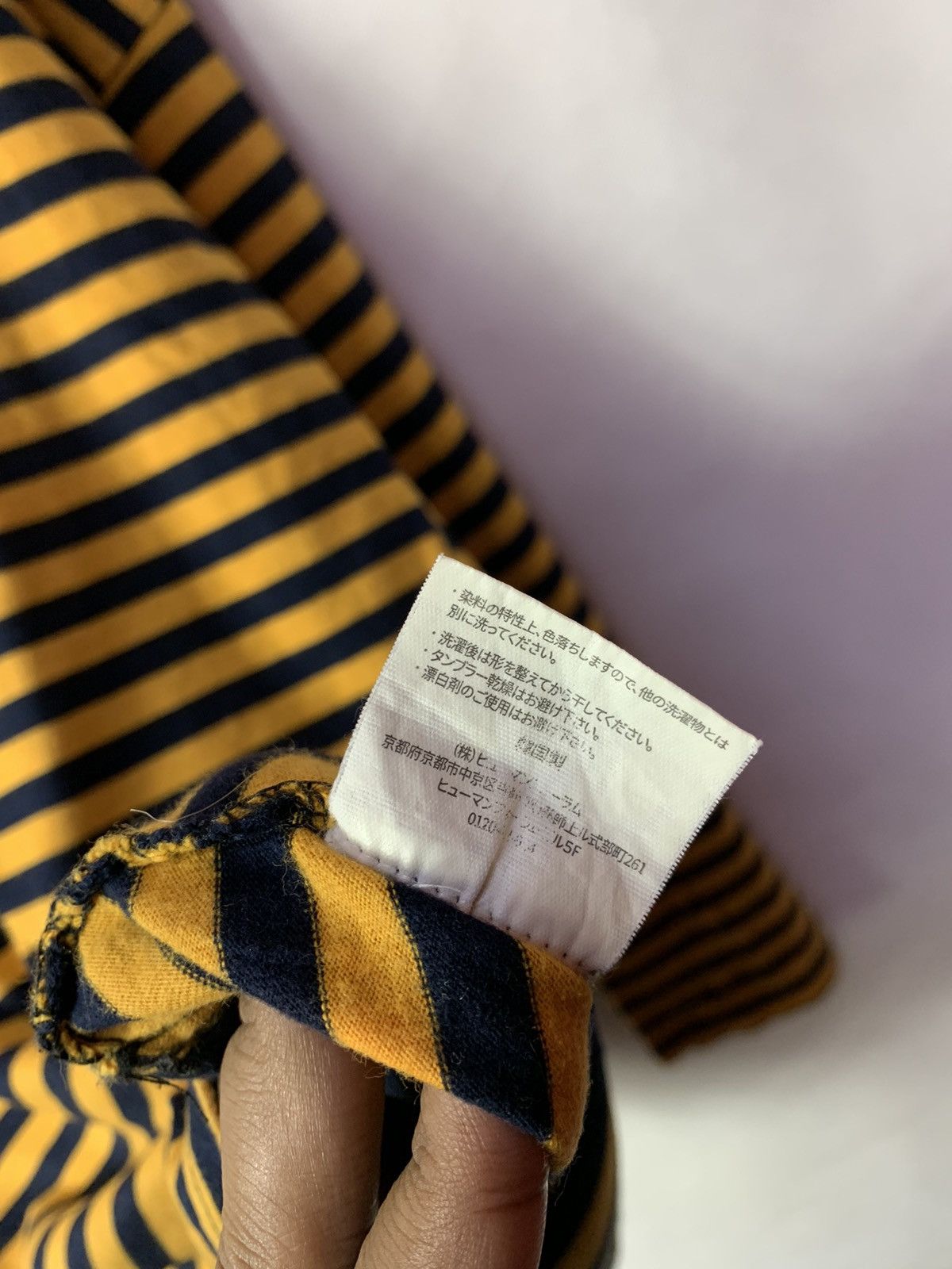 Japanese Brand 🔥 Spinns Vintage Grunge Style Kurt Cobain Stripes Tee Size US L / EU 52-54 / 3 - 9 Thumbnail