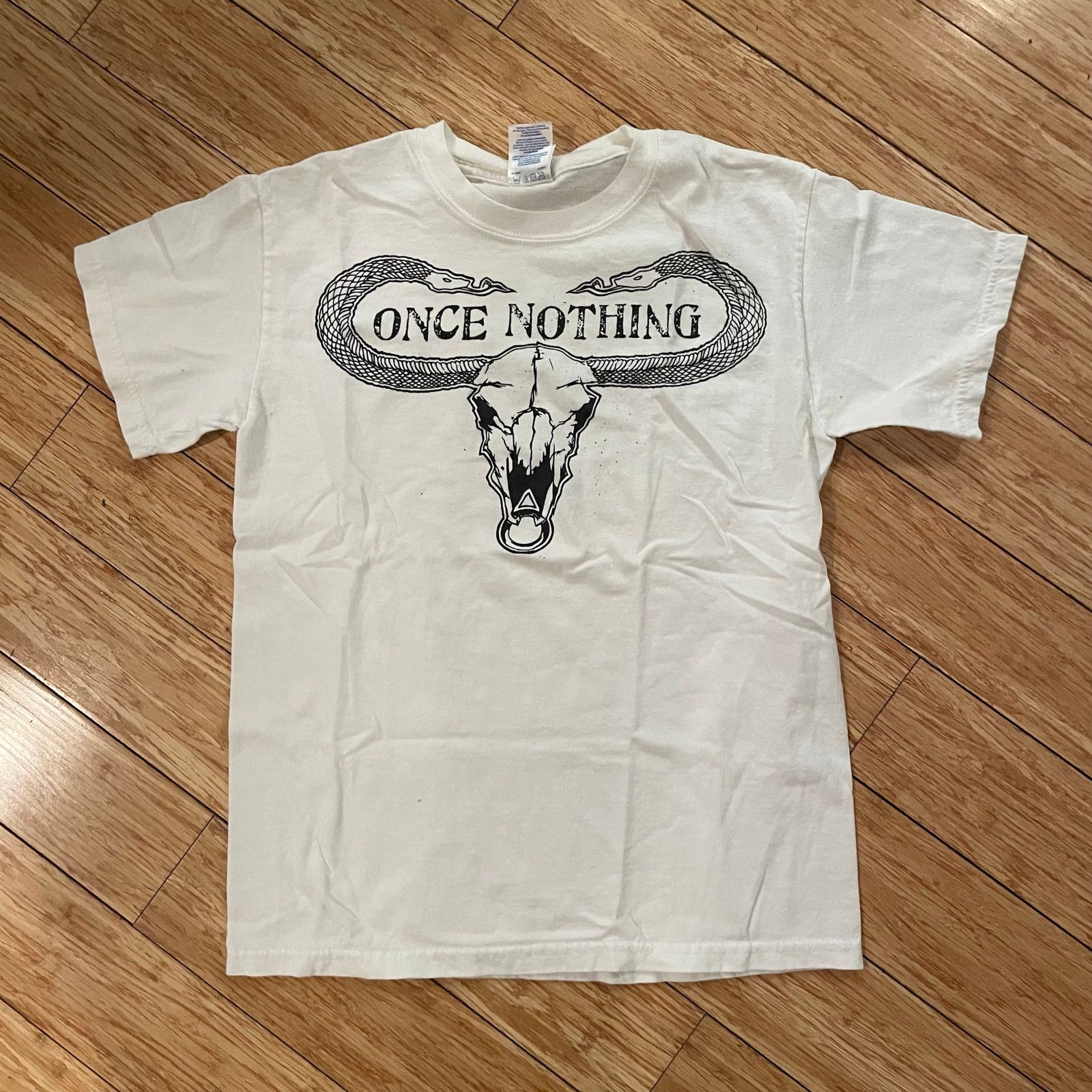 Gildan Once Nothing T-Shirt metalcore christian southern metal Size US S / EU 44-46 / 1 - 1 Thumbnail