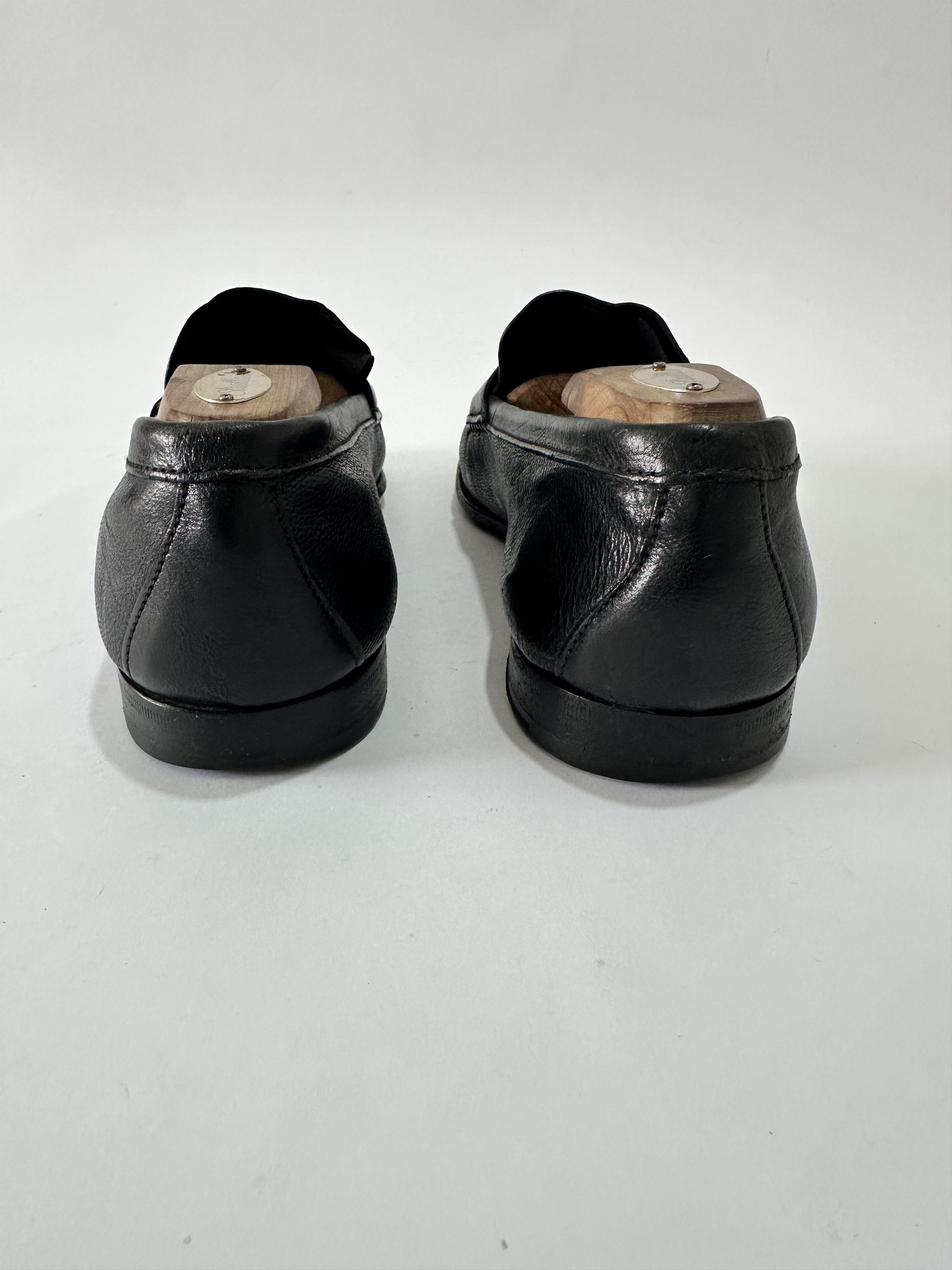 Prada Prada Black Leather Slip On Loafers Size 9 US Size US 9 / EU 42 - 4 Thumbnail