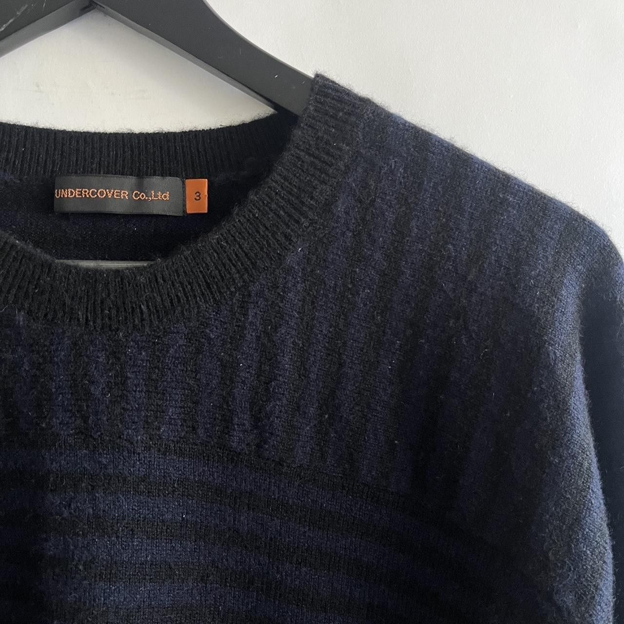Undercover Undercover striped cashmere crew neck sweater sz 3 Size US M / EU 48-50 / 2 - 2 Thumbnail