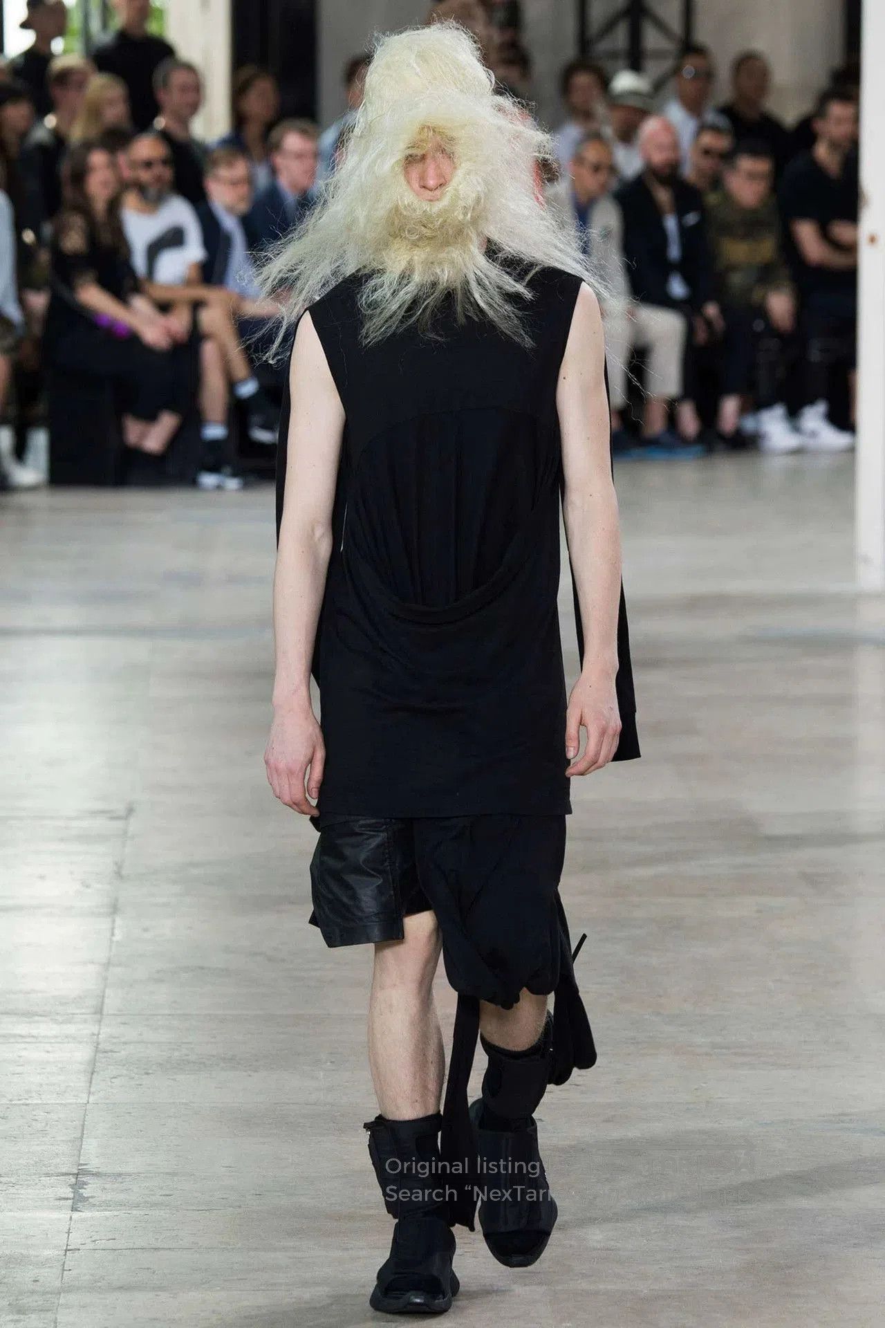 Rick Owens Rick Owens x adidas High-Top Sandals. Size US 10 / EU 43 - 5 Thumbnail