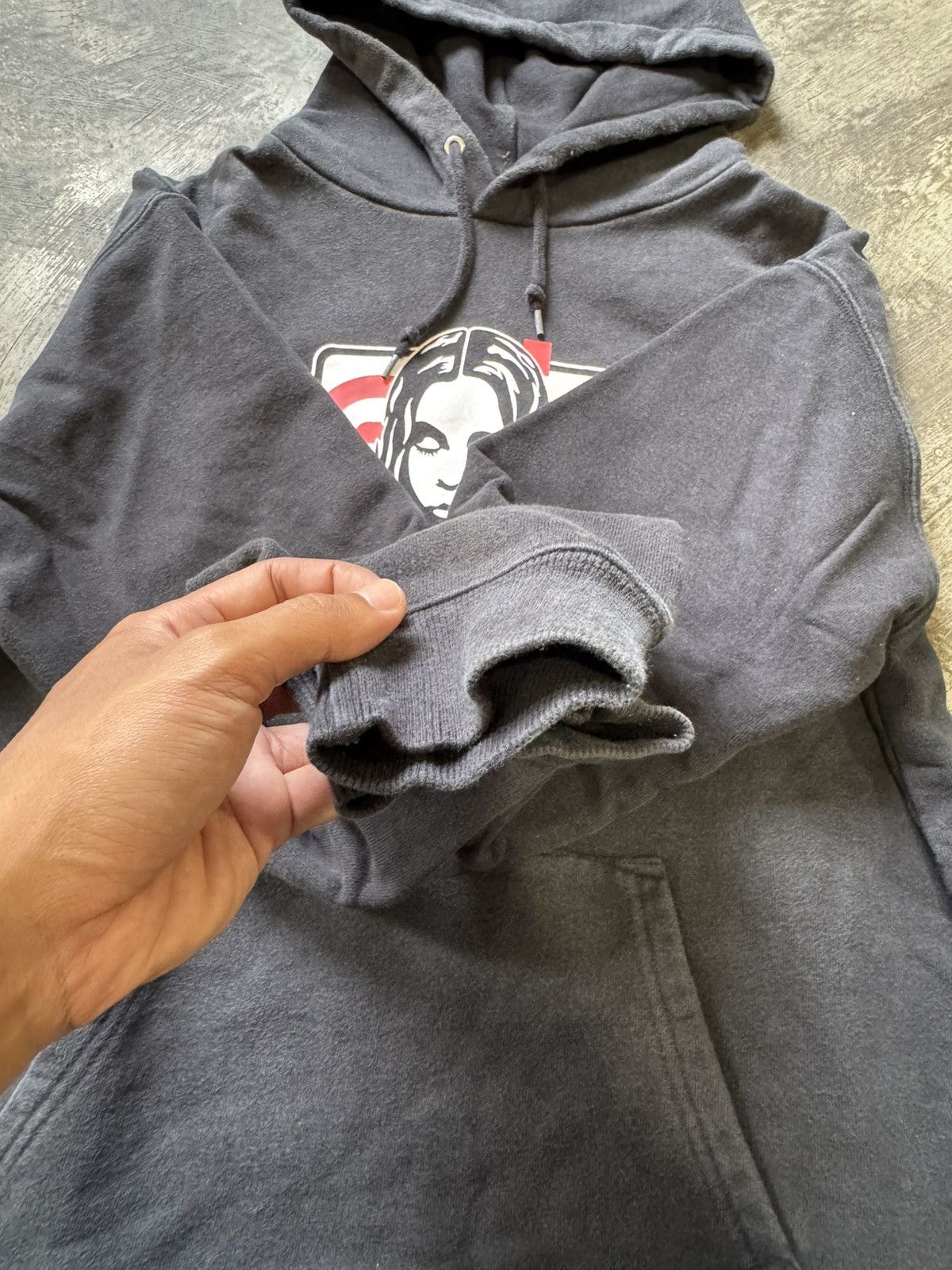 Japanese Brand X-GIRL X-LARGE LIKE HYSTERIC GLAMOUR ICON MOTIF HOODIE Size US S / EU 44-46 / 1 - 4 Thumbnail