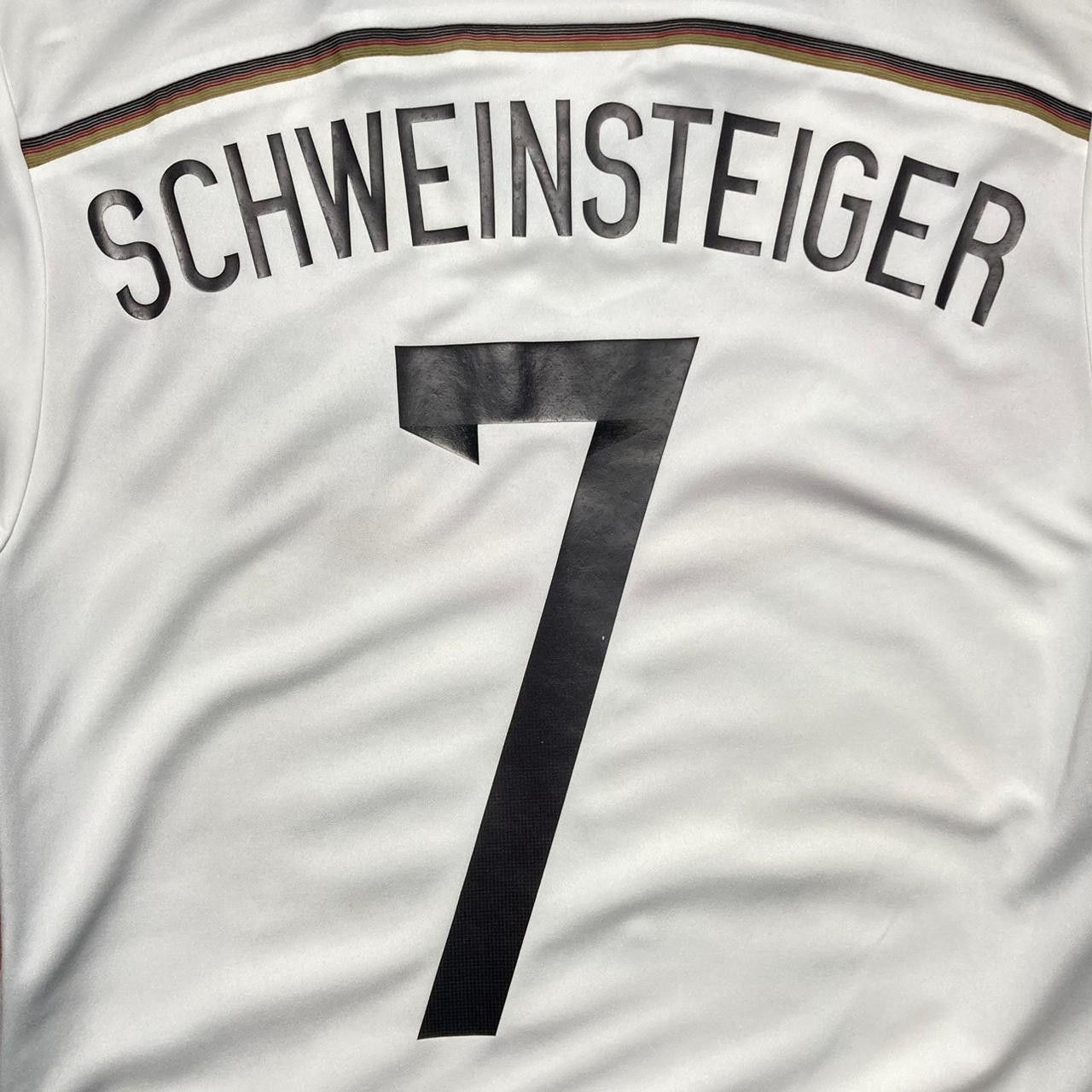 Adidas 2014 Germany Home Schweinsteiger 7 Adidas G87445 Size US S / EU 44-46 / 1 - 4 Thumbnail