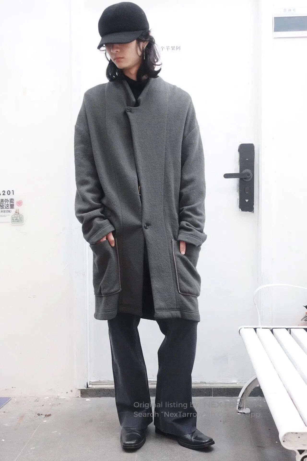 Maison Margiela Maison Martin Margiela Gray Flared Pants. Size US 30 / EU 46 - 3 Thumbnail