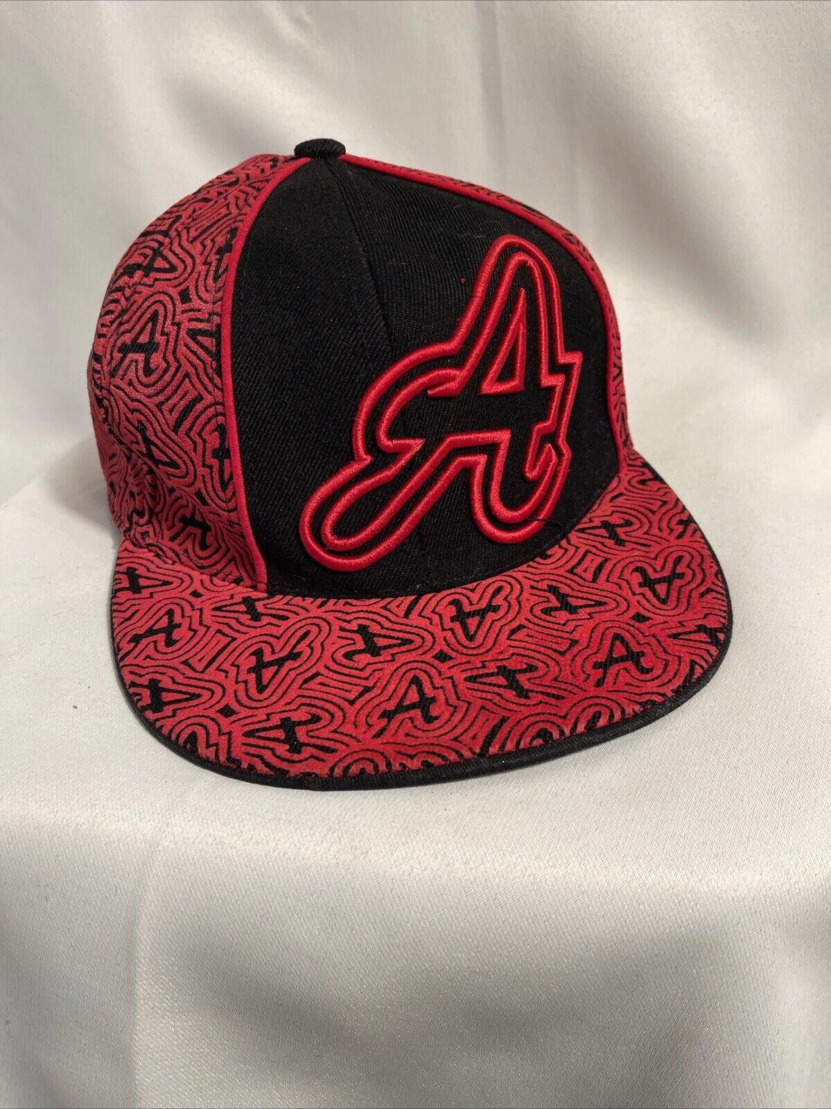 Designer CITY HUNTER Hat Cap 7 3/4 Atlanta US City Red Size ONE SIZE - 1 Thumbnail