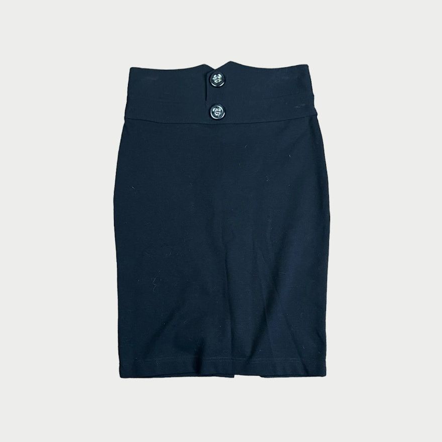 Forever 21 Forever 21 | Women's Pencil Skirt Button Accents | Medium Size 30" / US 8 / IT 44 - 1 Thumbnail