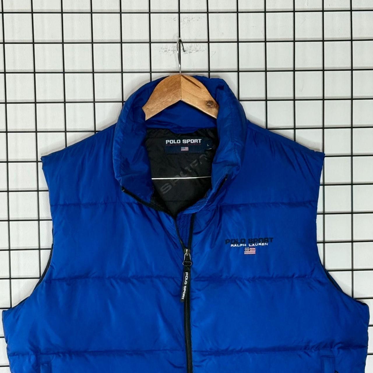 Polo Ralph Lauren Polo Sport Gilet Down Filled Blue Embroidred Logo Size US L / EU 52-54 / 3 - 5 Thumbnail