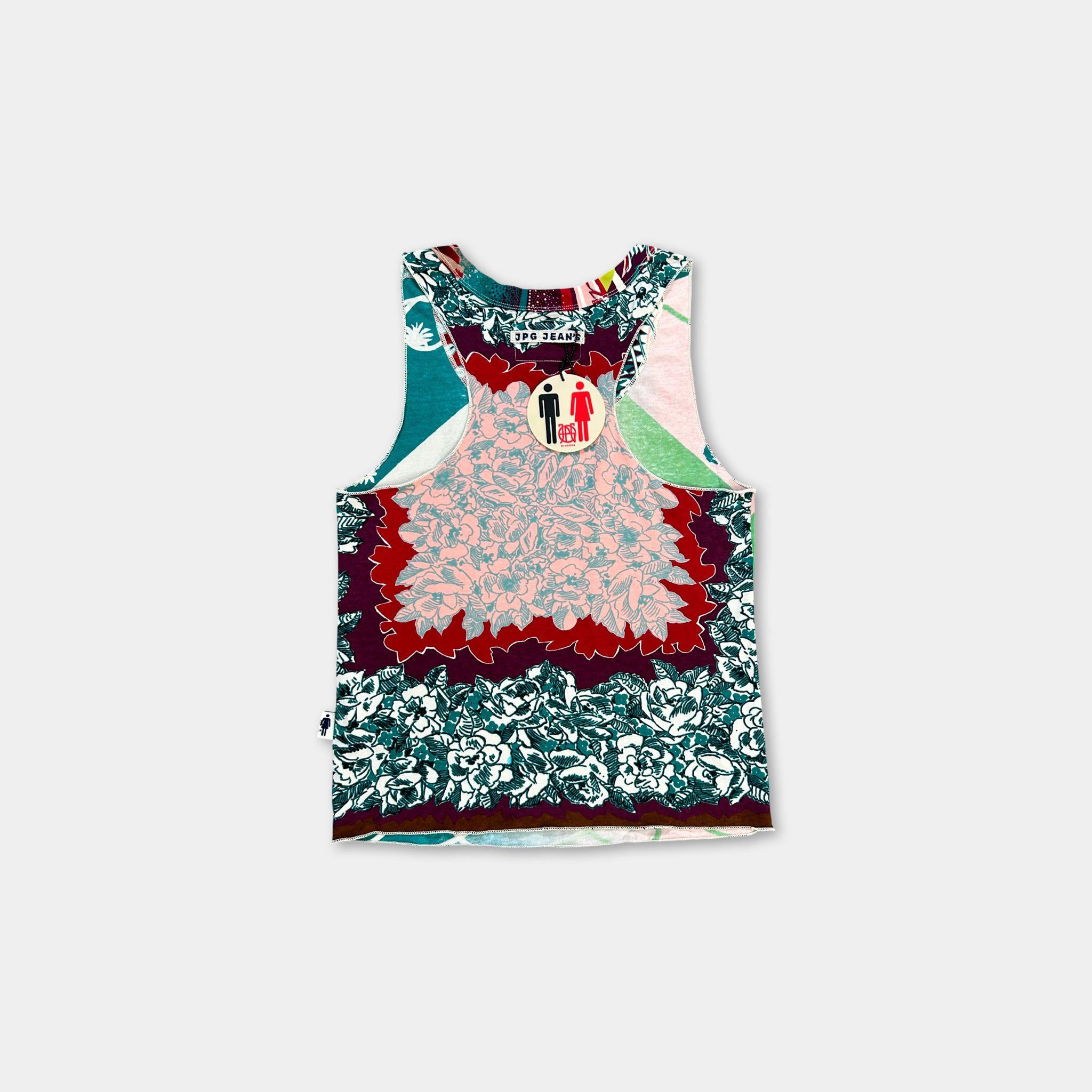 Jean Paul Gaultier Jean Paul Gaultier Floral Floral Tank Top Size M / US 6-8 / IT 42-44 - 5 Thumbnail