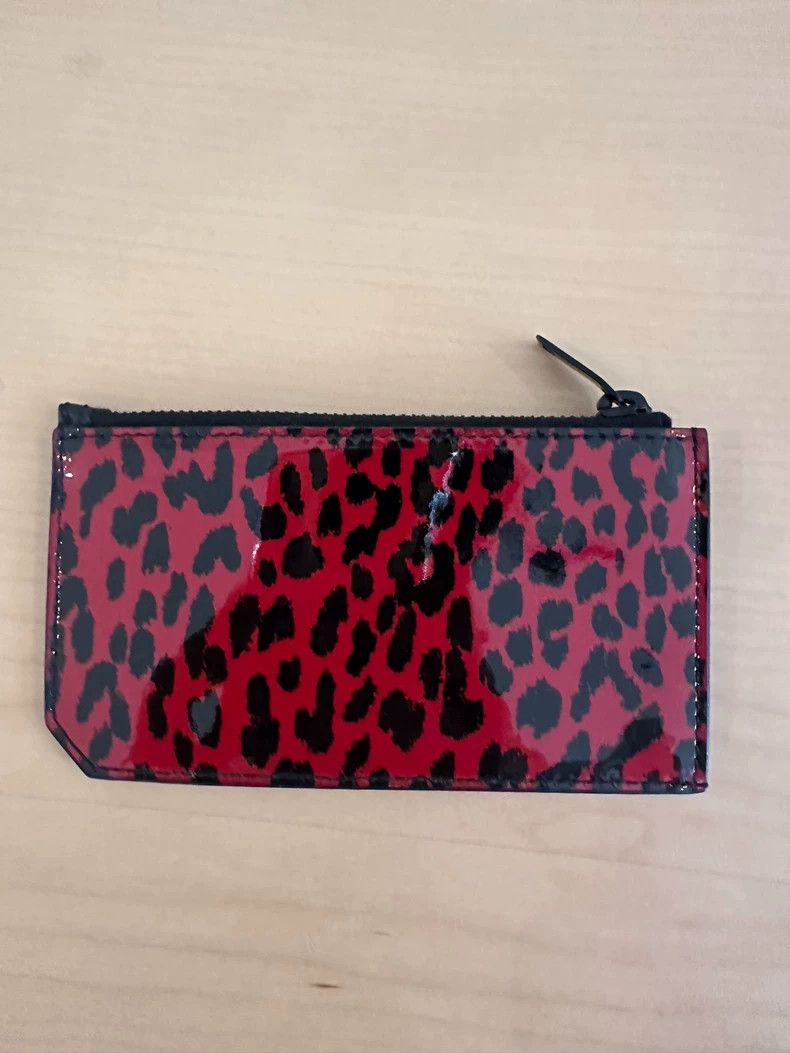 Saint Laurent Paris Saint laurent paris Leopard card bag 2506-Nextarrow Size ONE SIZE - 2 Thumbnail