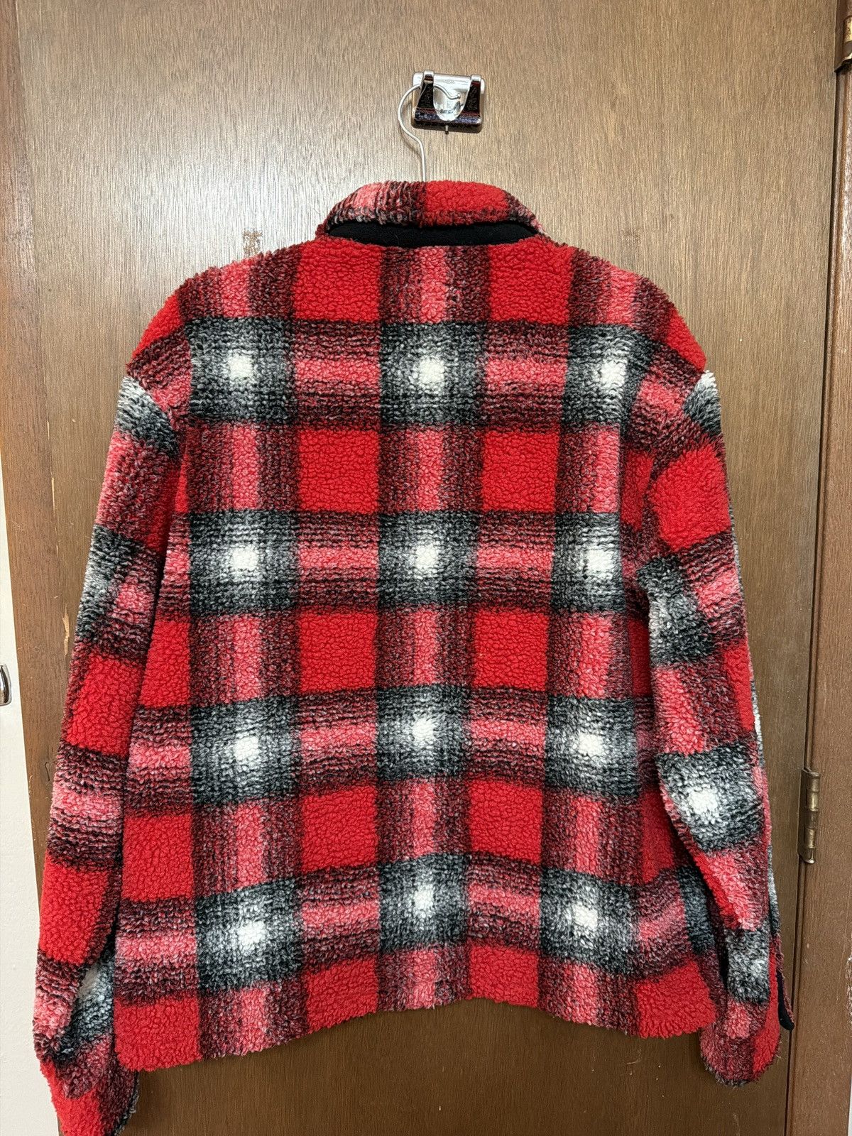 Stussy Stussy Shadow Plaid Sherpa Zip Shirt Size US M / EU 48-50 / 2 - 4 Thumbnail