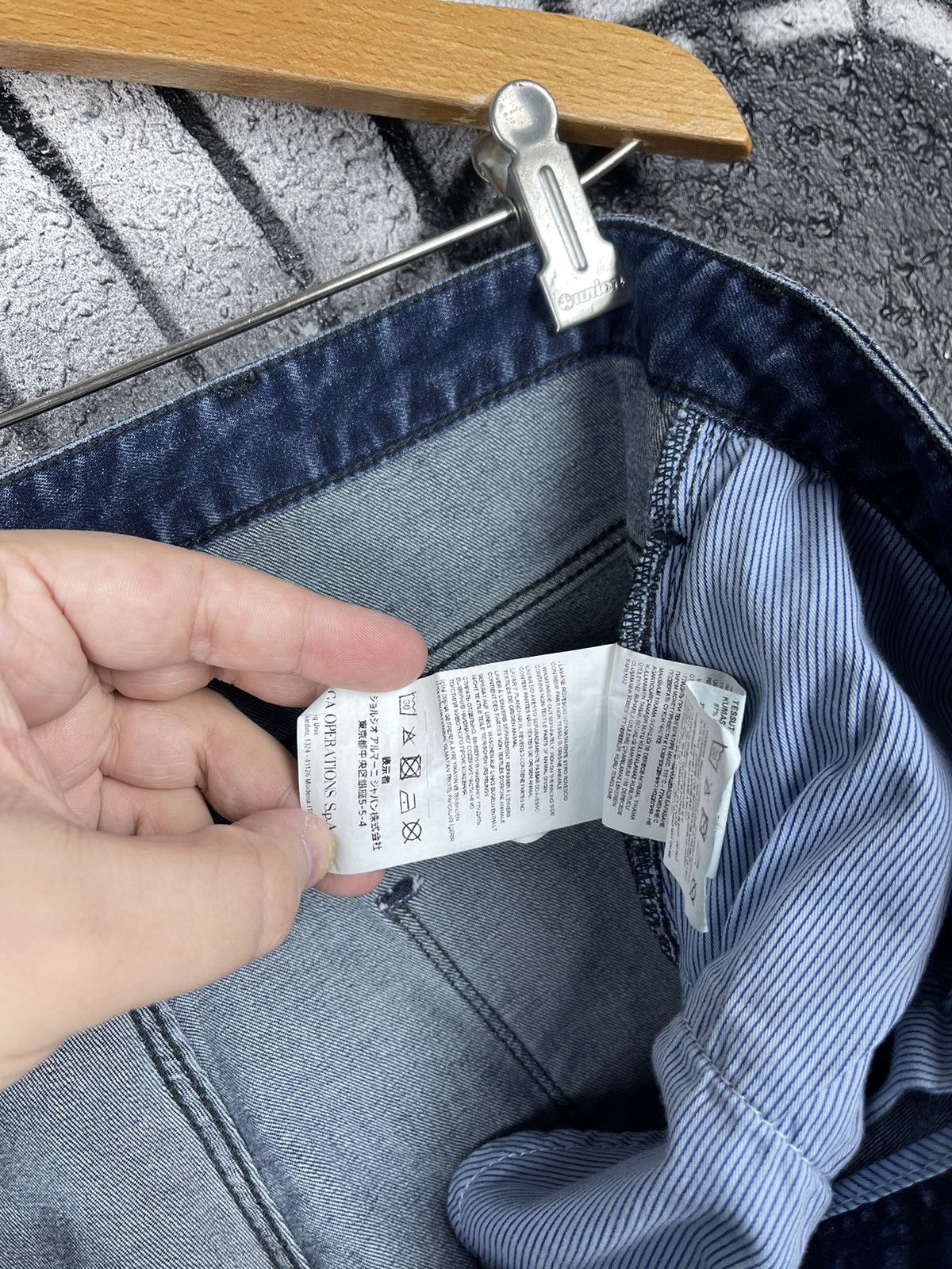Emporio Armani Emporio Armani 9.5 oz. Slim Fit Blue Denim Jeans Size W32 Size US 32 / EU 48 - 16 Thumbnail