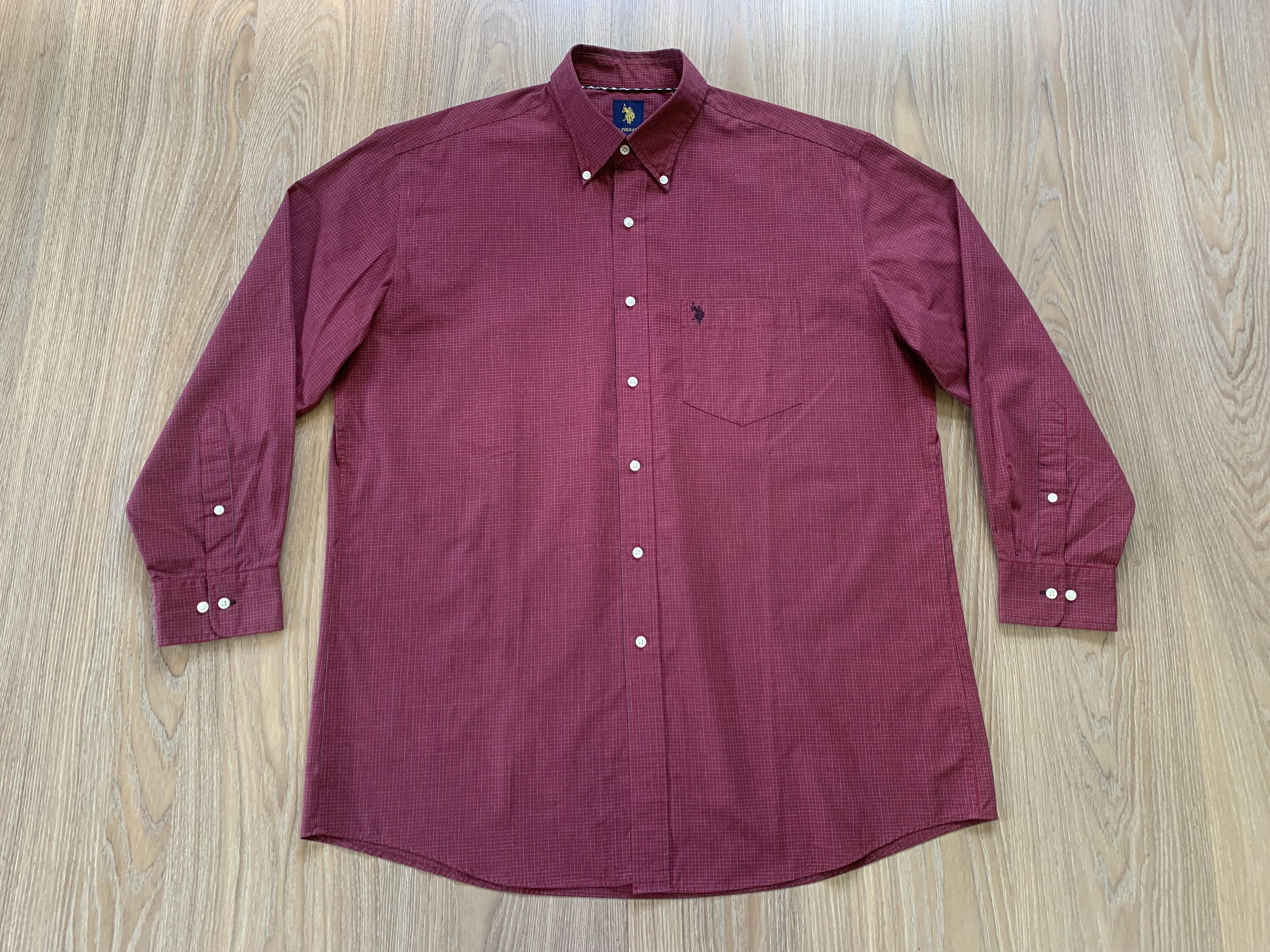 U.S. Polo Assn. US Polo ASSN Mens Long Sleeve Shirt Size US L / EU 52-54 / 3 - 2 Thumbnail