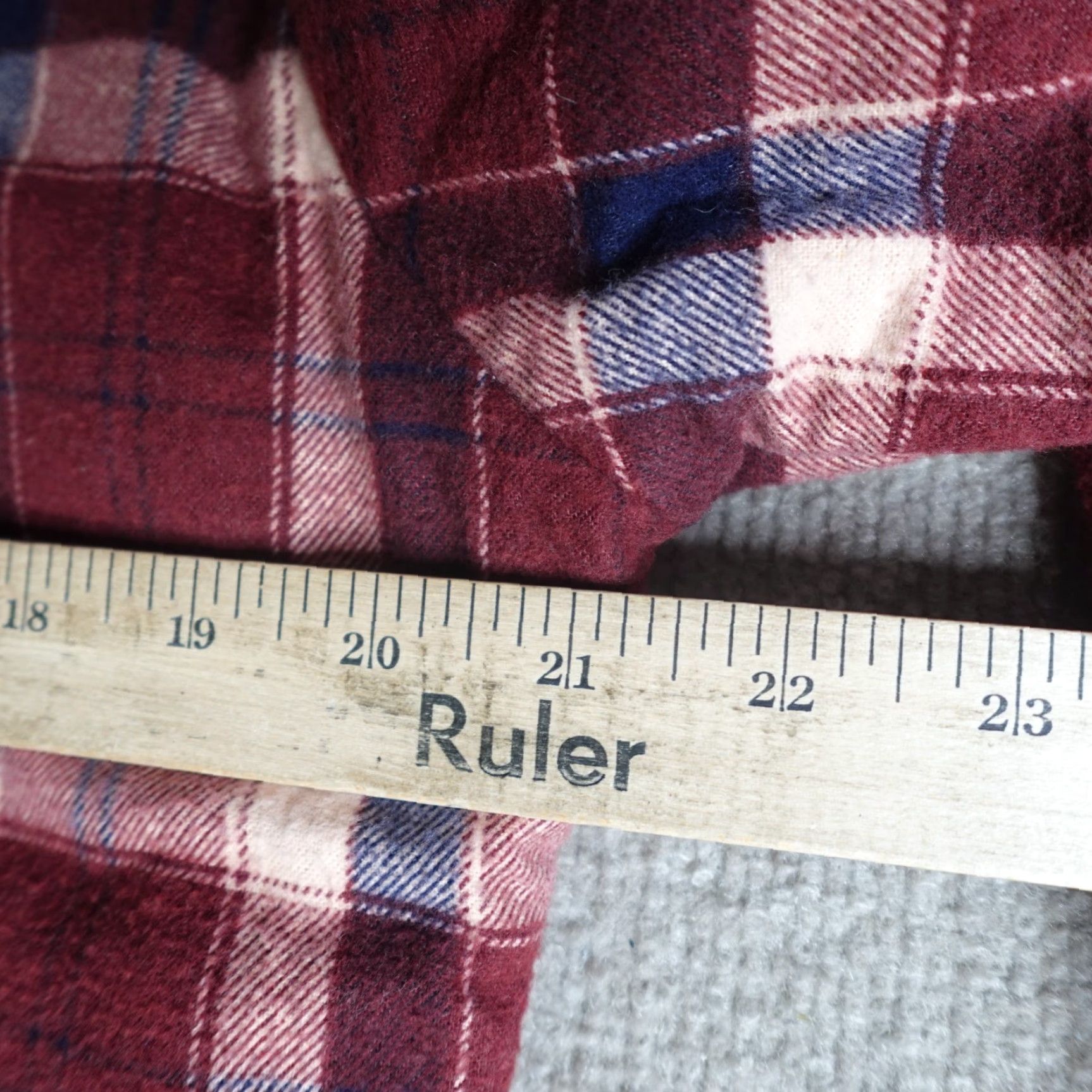Vintage VINTAGE American Vintage Jacket Plaid Red Long Sleeve Flannel Quilted Lined Cotton Button Size M Mens Size US M / EU 48-50 / 2 - 7 Thumbnail