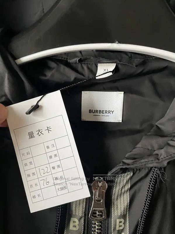Burberry Burberry Black Lightweight Men's Hooded Jacket. Size US XL / EU 56 / 4 - 4 Thumbnail