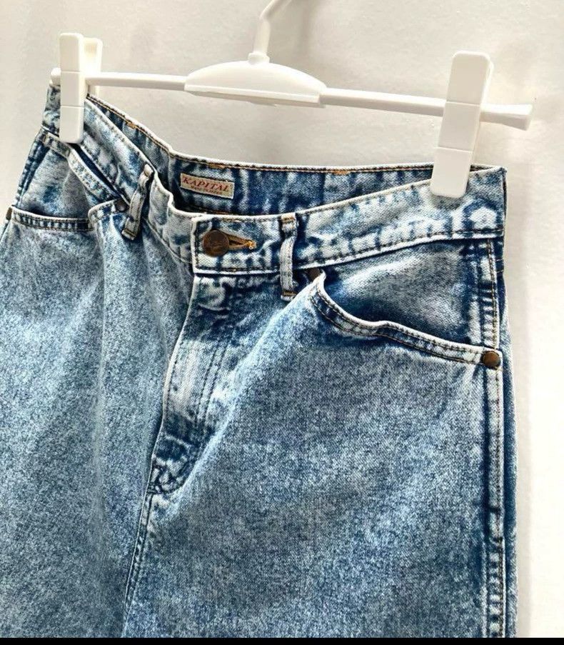 Kapital Kapital Snowflake denim wide-leg jeans Size 25" / US 0 / IT 36 - 3 Thumbnail