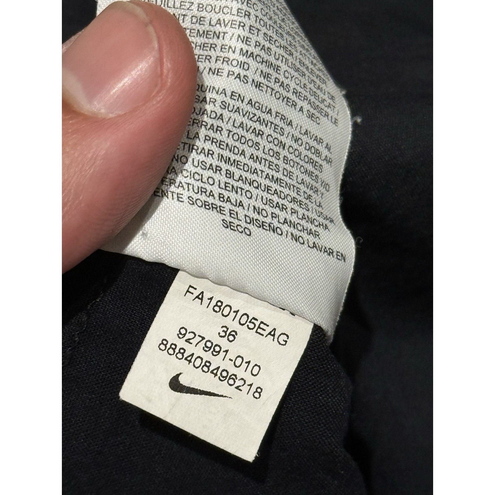 Nike NIKE SMALL TECH WOVEN CARGO CASUAL PANTS JOGGERS Size US 36 / EU 52 - 4 Thumbnail
