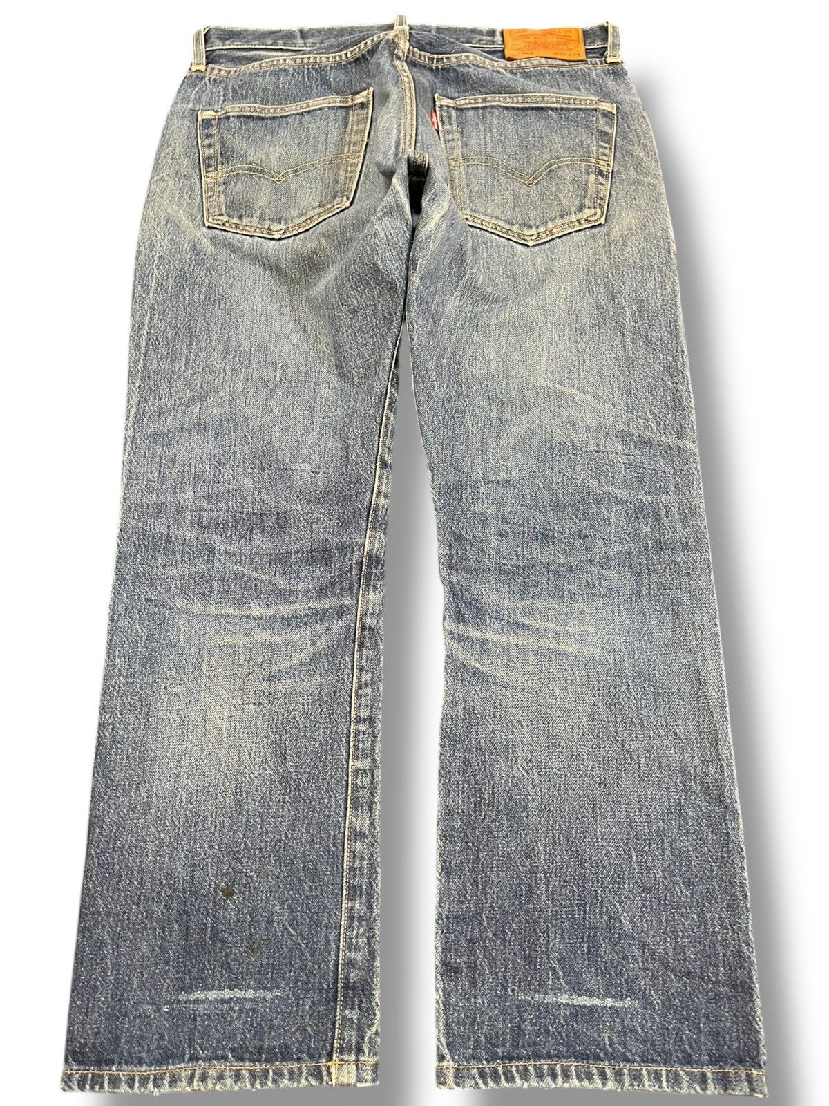 Levi's Vintage Levi’s 501 Big E Selvedge Button 5115 Denim Size US 32 / EU 48 - 7 Thumbnail