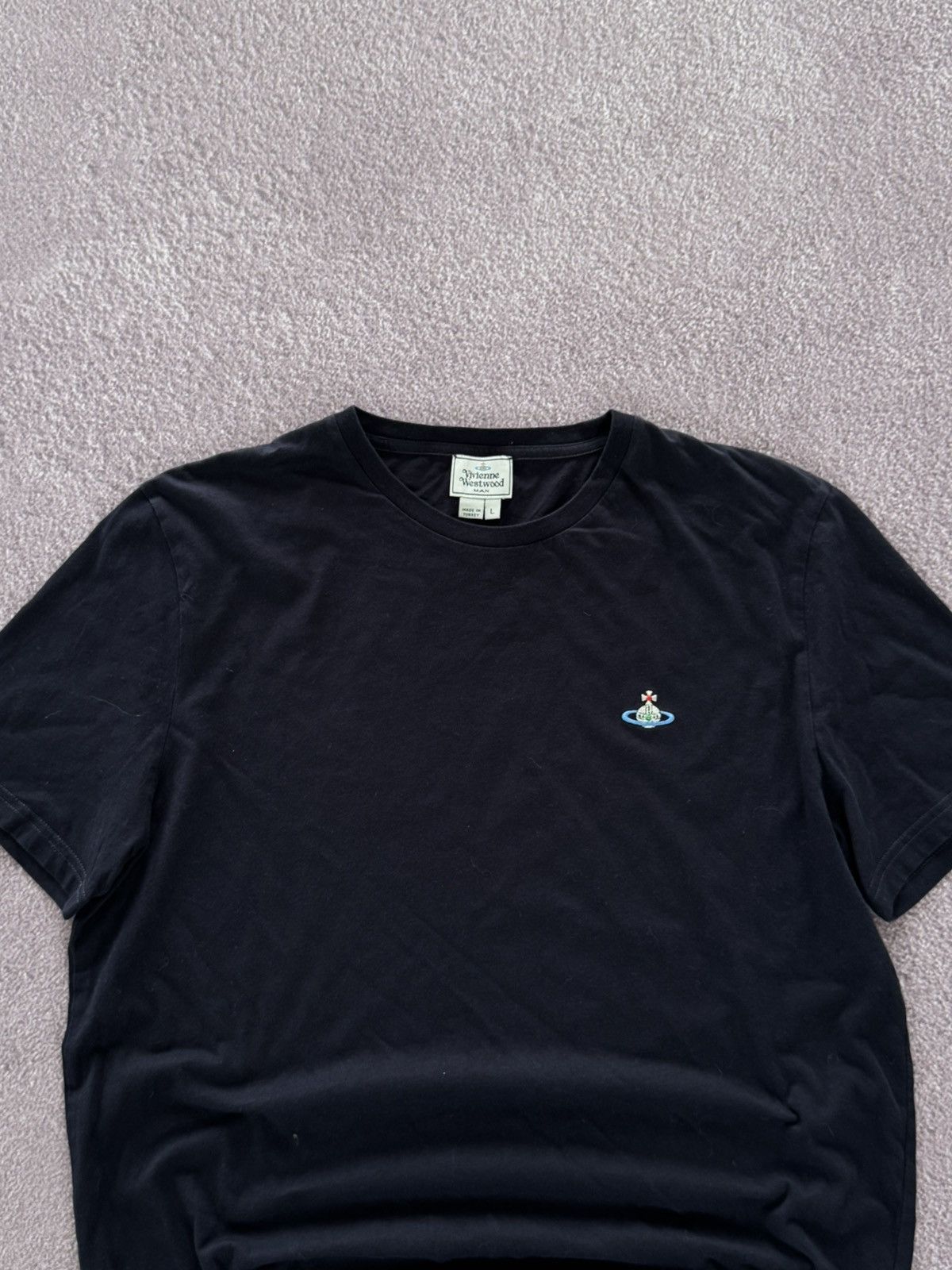 Vivienne Westwood Vivienne Westwood Fabulos Small Logo Classic T-Shirt Size US L / EU 52-54 / 3 - 2 Thumbnail