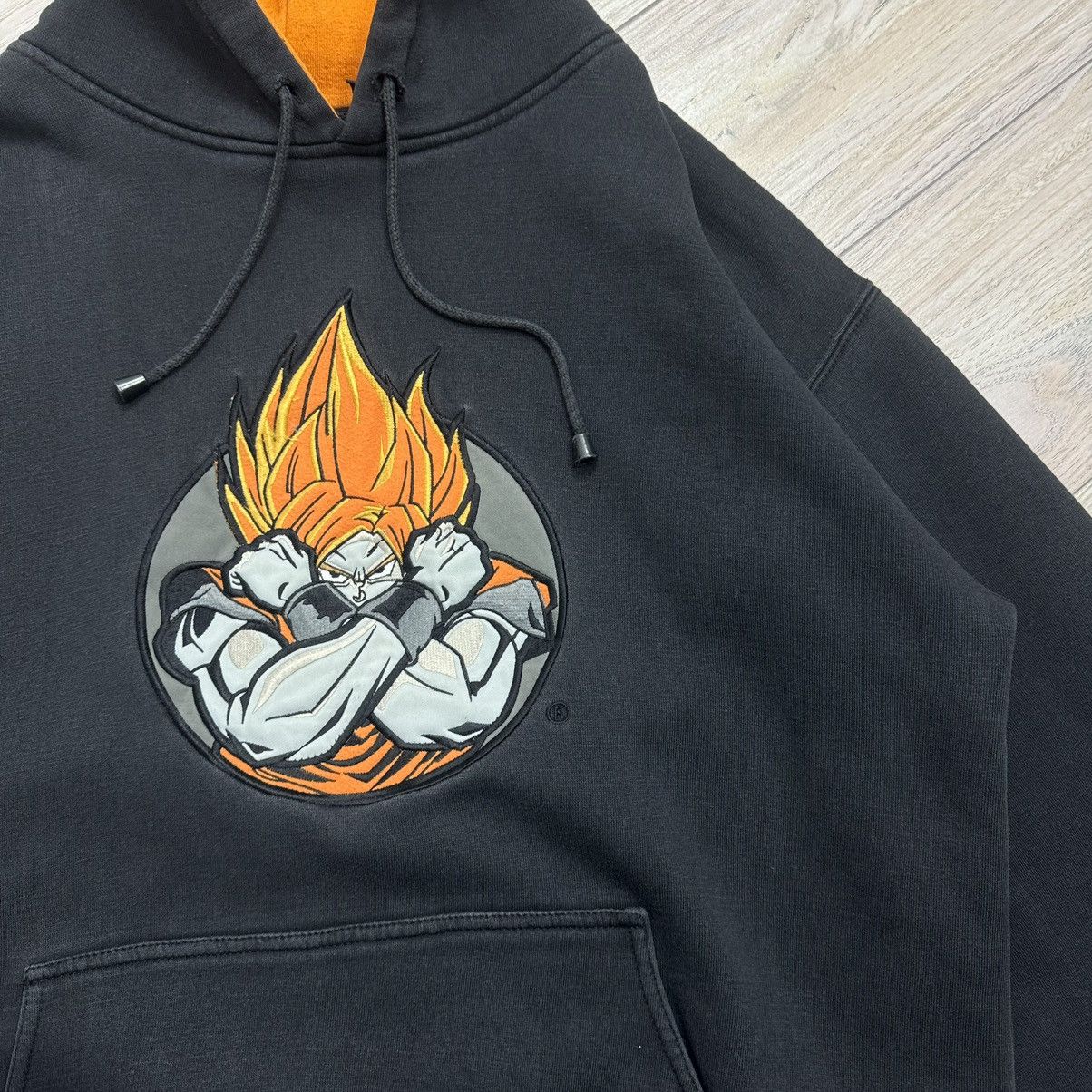 Anime Rare Dragonball Z Goku 2001 Vintage Sunfaded Hoodie Anorak Size US L / EU 52-54 / 3 - 6 Thumbnail