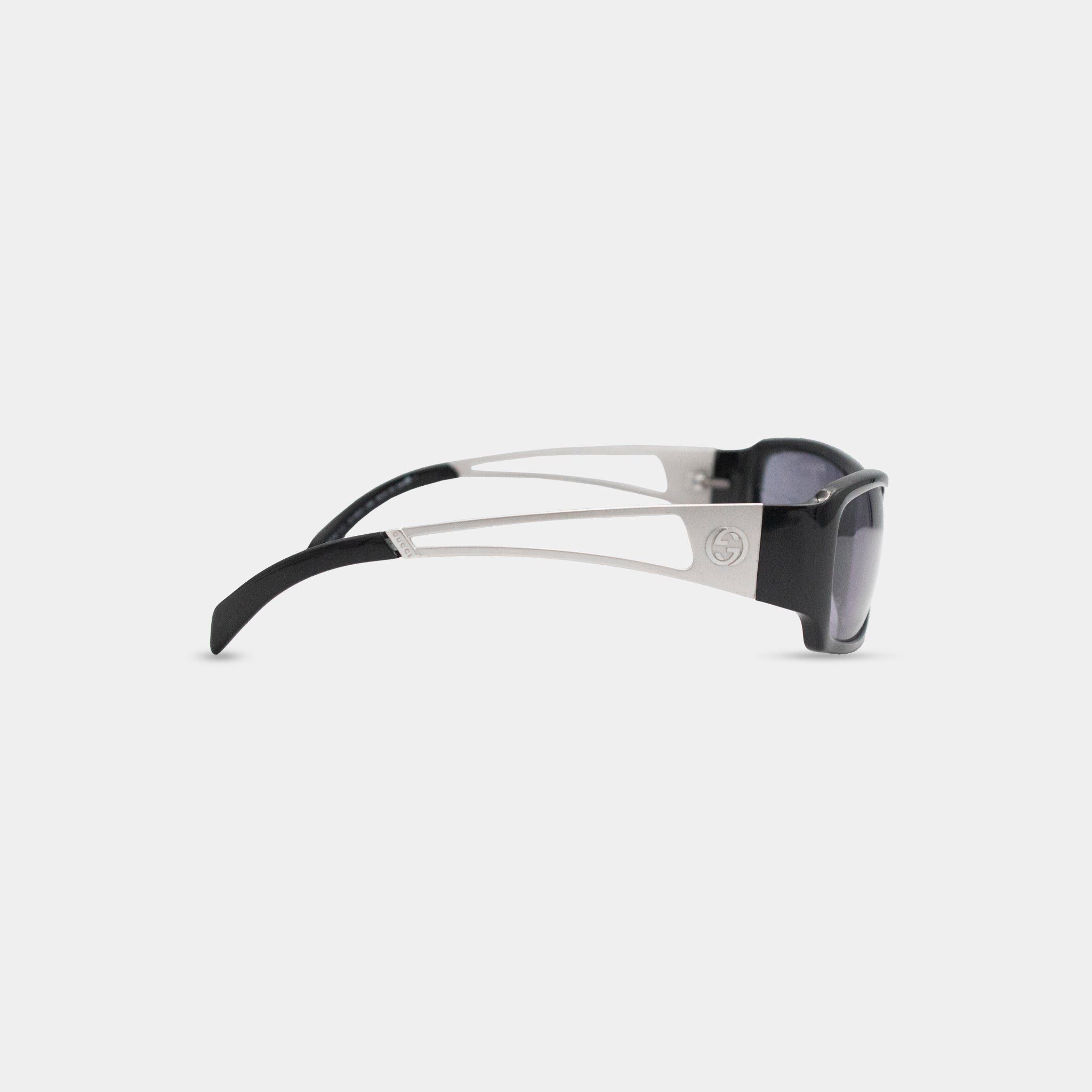 Gucci Gucci Metallic Black Lens Sunglasses Size ONE SIZE - 3 Thumbnail