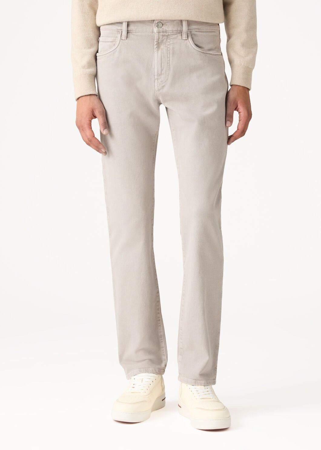 Loro Piana o1w1db10725 FAM5351 Quarona Five-Pocket Jeans in Grey Size US 36 / EU 52 - 4 Thumbnail