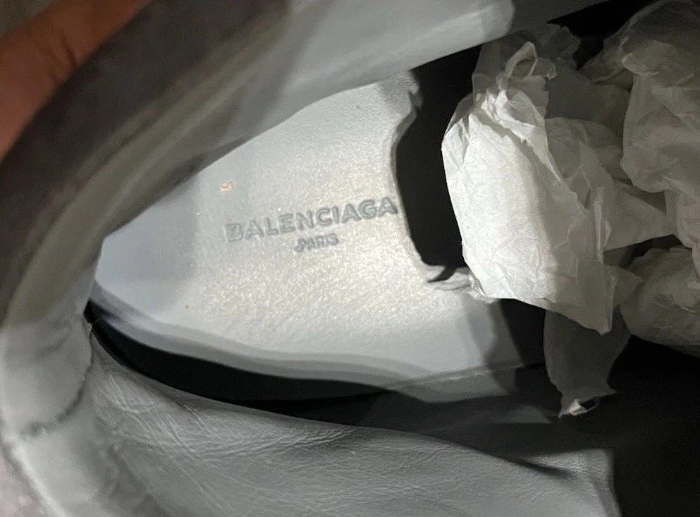 Balenciaga Balenciaga Arena Gray 14 Suede High Top Sneakers Size US 14 / EU 47 - 9 Thumbnail