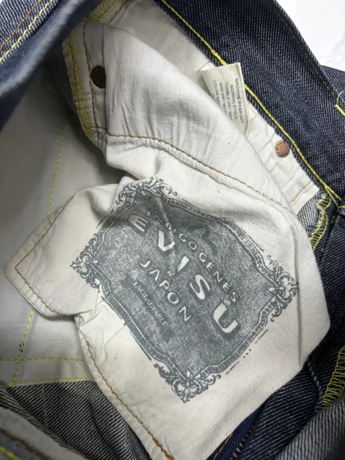 Japanese Brand EVISU JAPAN CUSTOM DAICOCK BAGGY DENIM JEANS Size US 32 / EU 48 - 17 Thumbnail