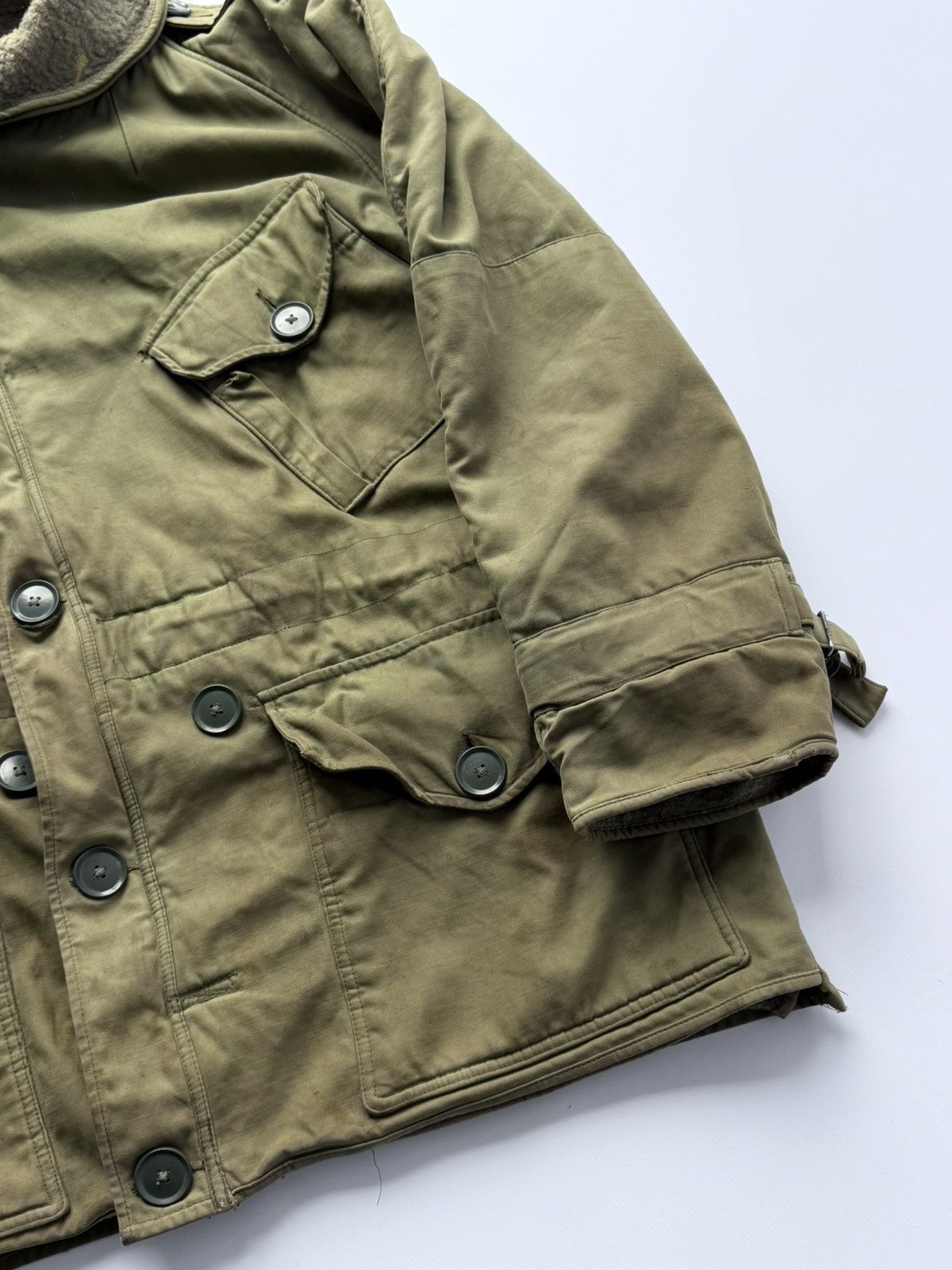 Vintage Vintage 1950s British Army Military Middle Parka Jacket Size US L / EU 52-54 / 3 - 5 Thumbnail
