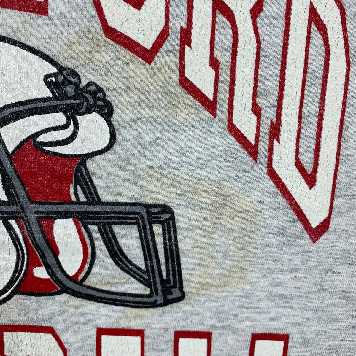 Vintage Vintage 80's University STANFORD FOOTBALL Graphic Tee Shirt Size US L / EU 52-54 / 3 - 5 Thumbnail